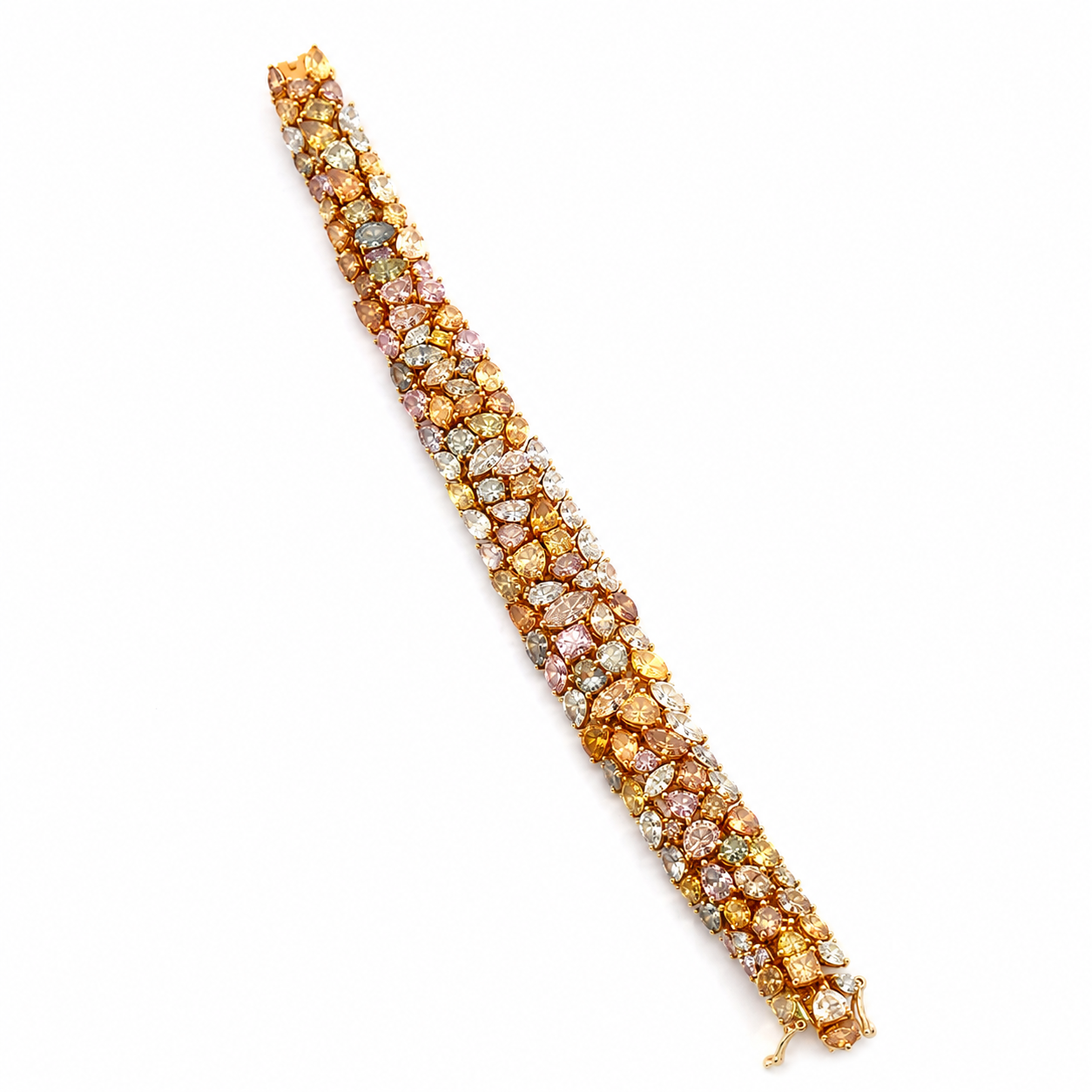 Yellow Gold Yellow Diamond Bracelet