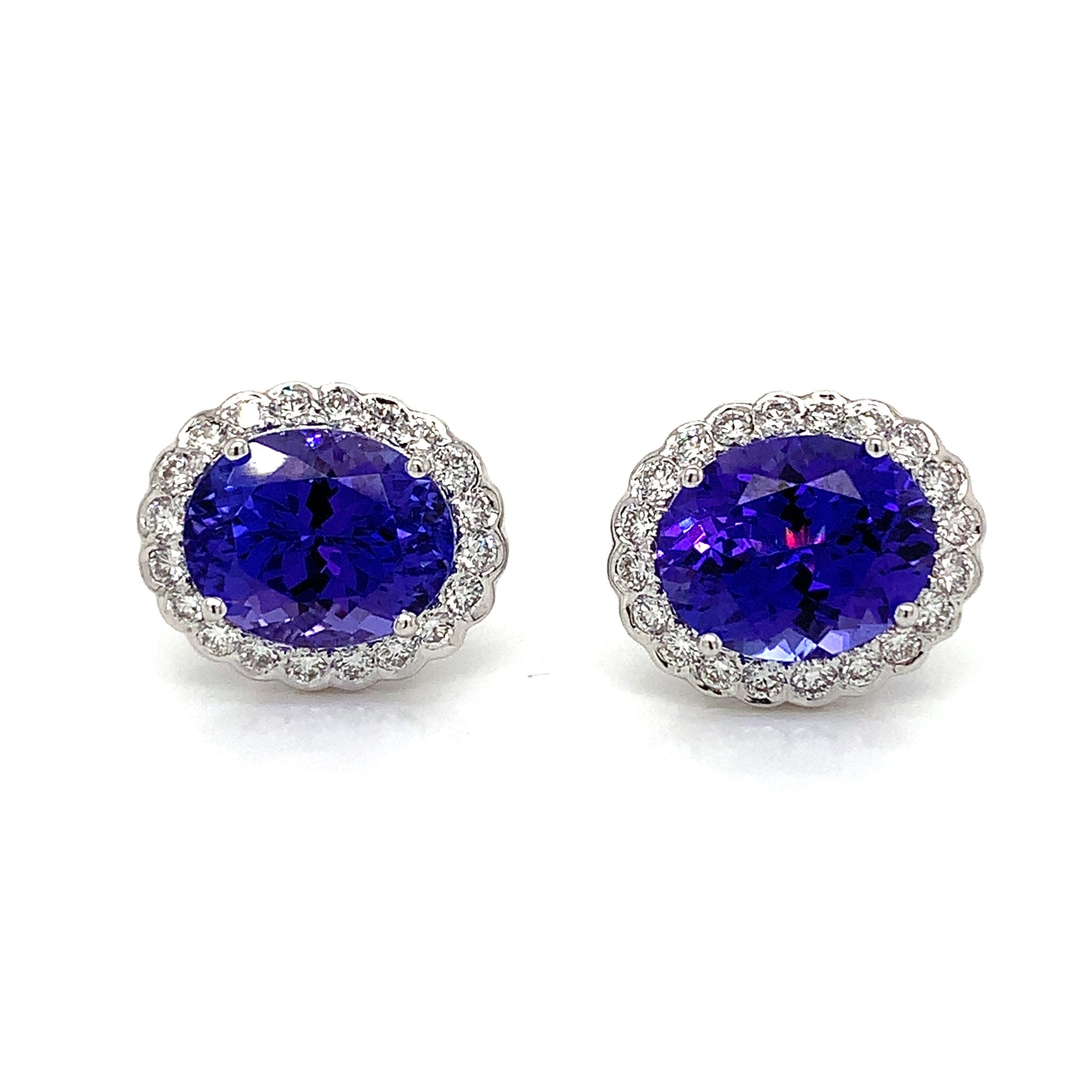 TANZANITE STUD EARRINGS