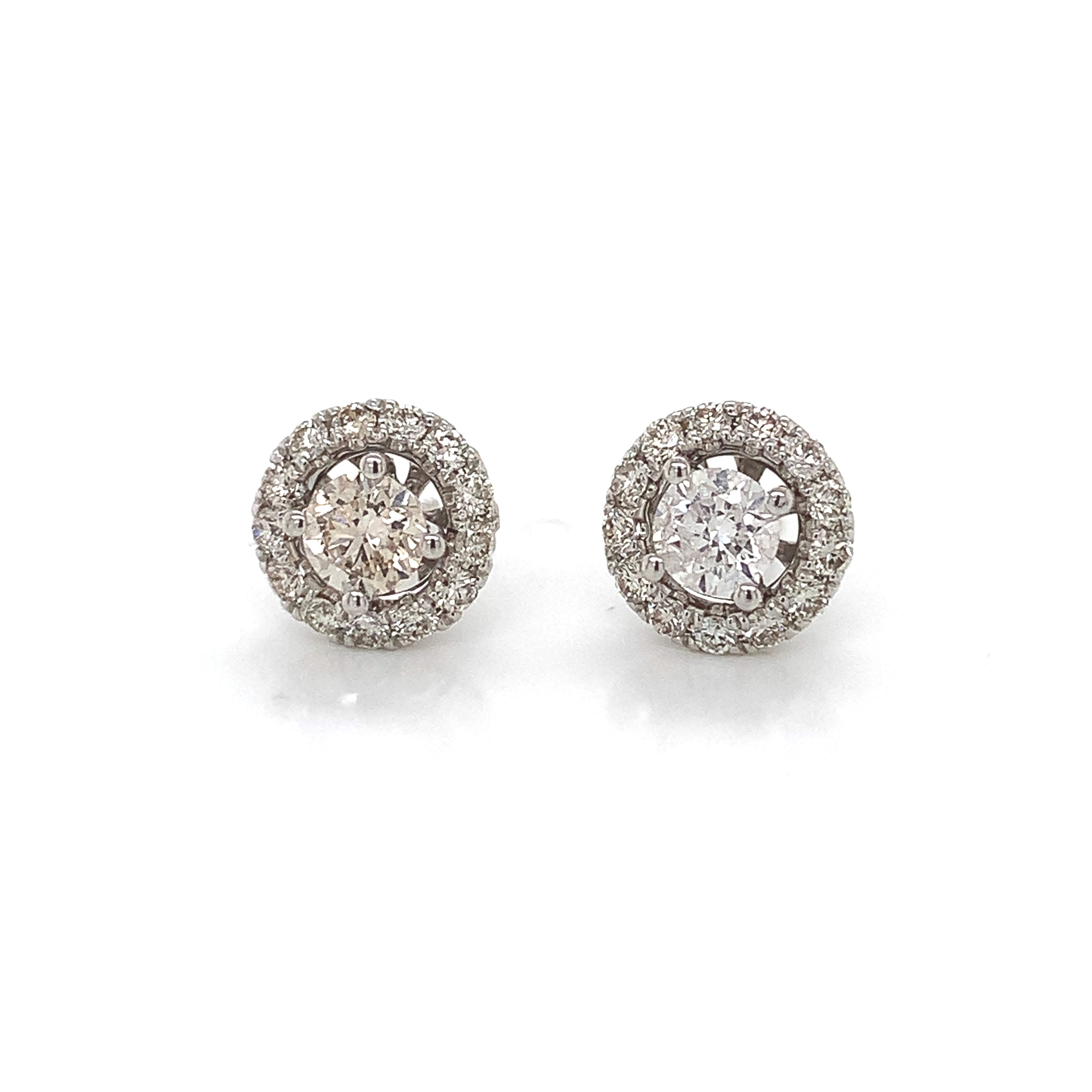 DIAMOND DETACHABLE STUD EARRINGS