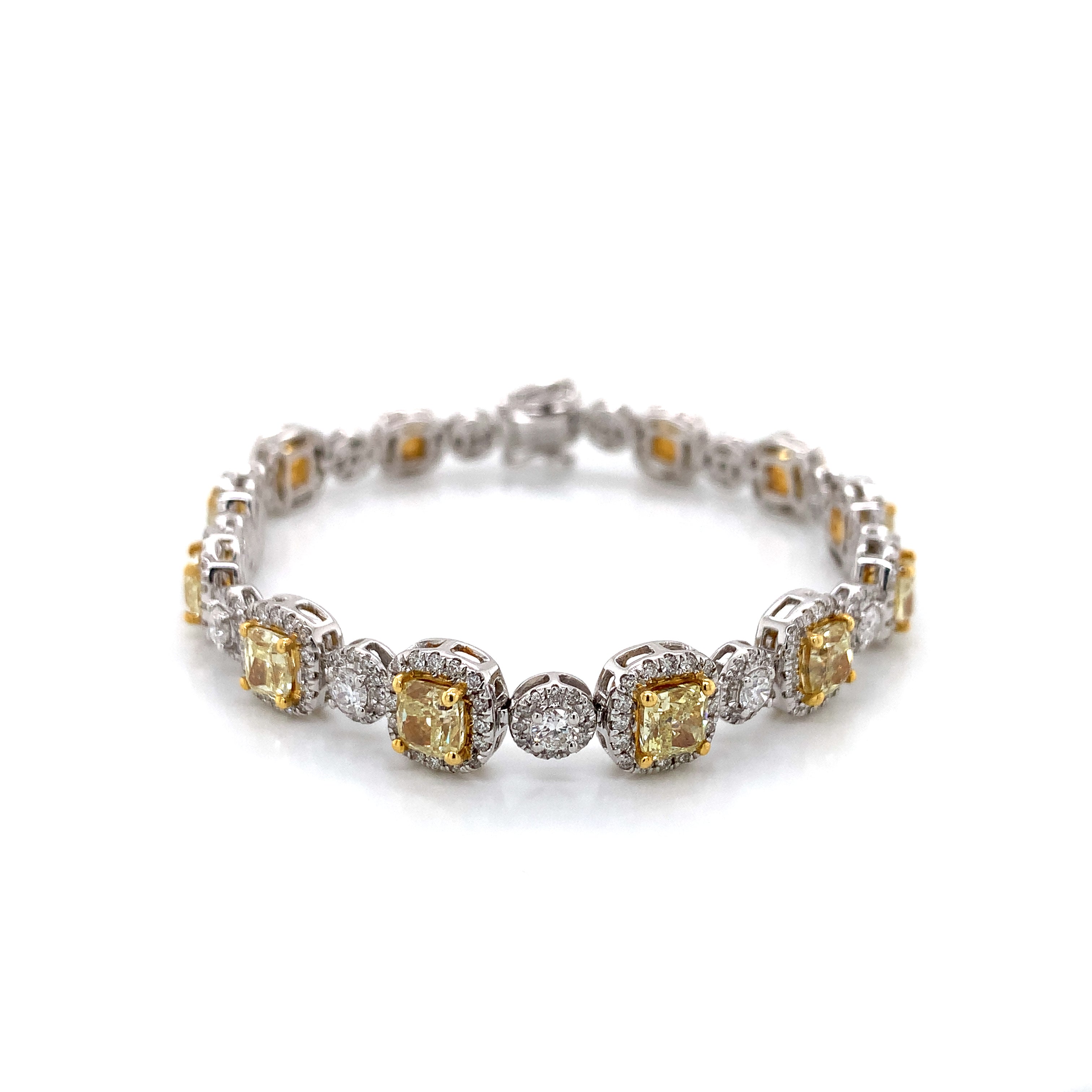 YELLOW DIAMOND BRACELET