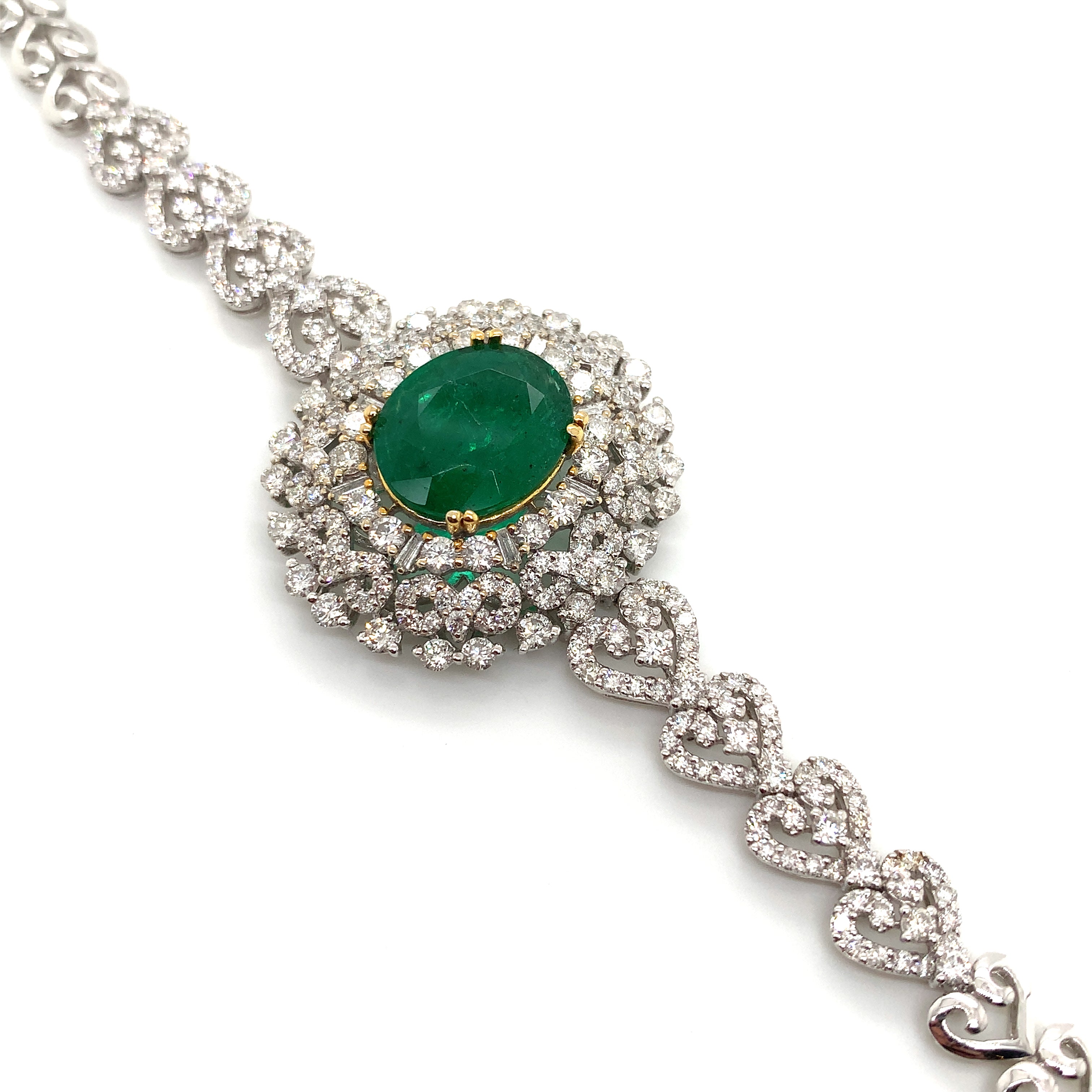 EMERALD SNOWFLAKE BRACELET