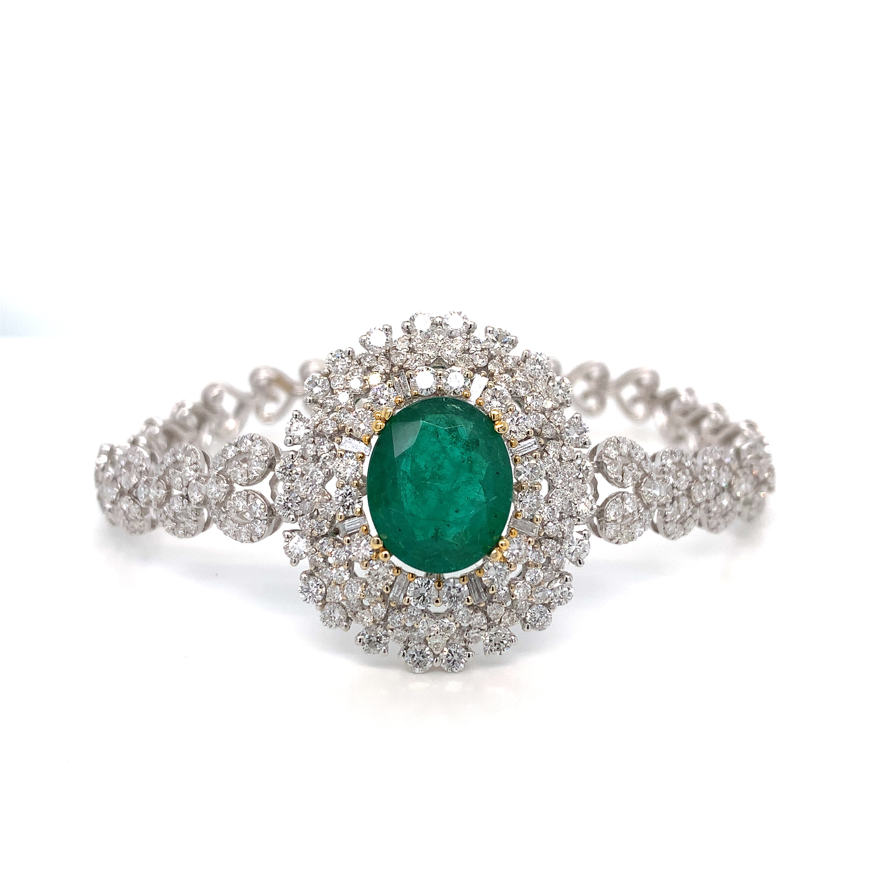 EMERALD SNOWFLAKE BRACELET