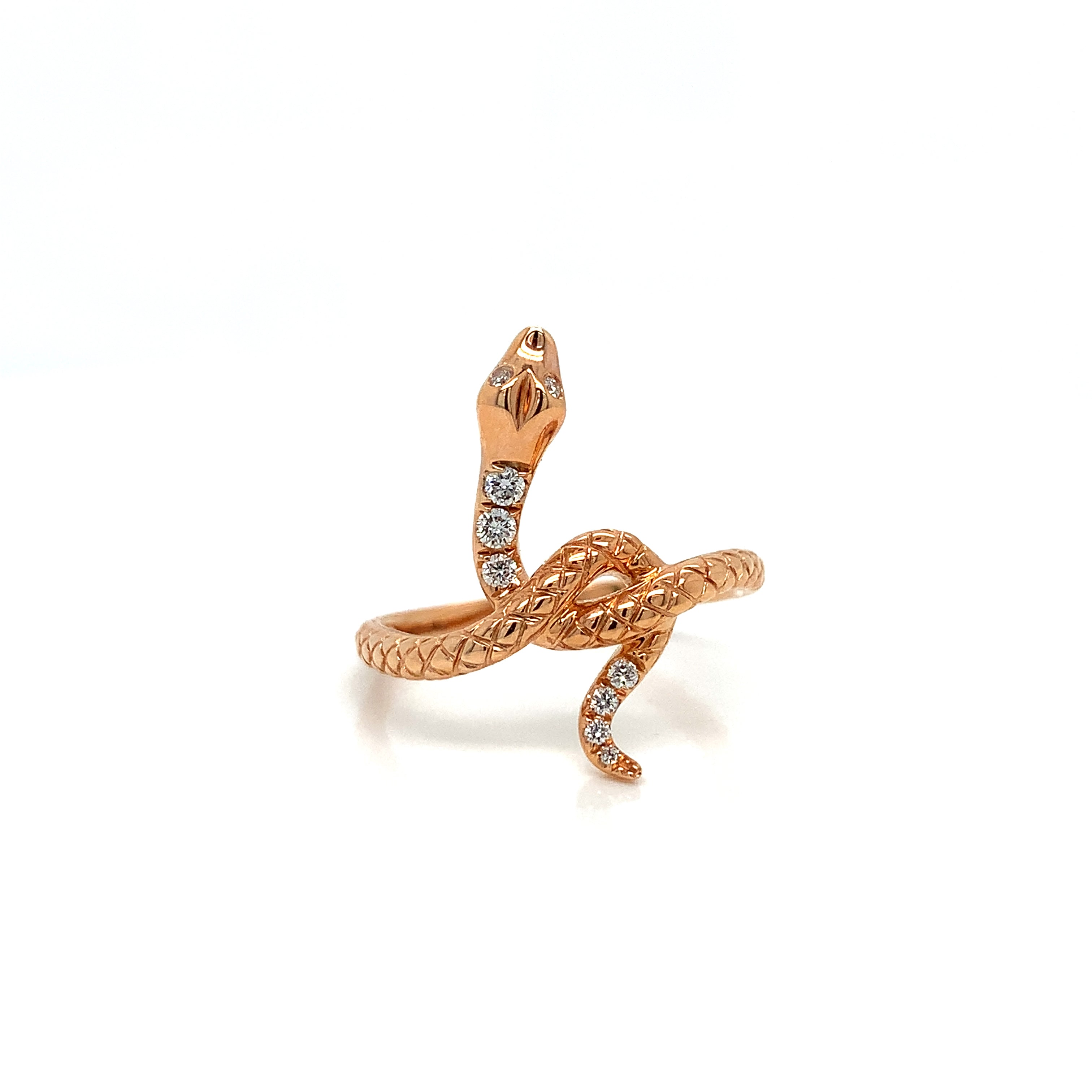 DIAMOND SNAKE RING