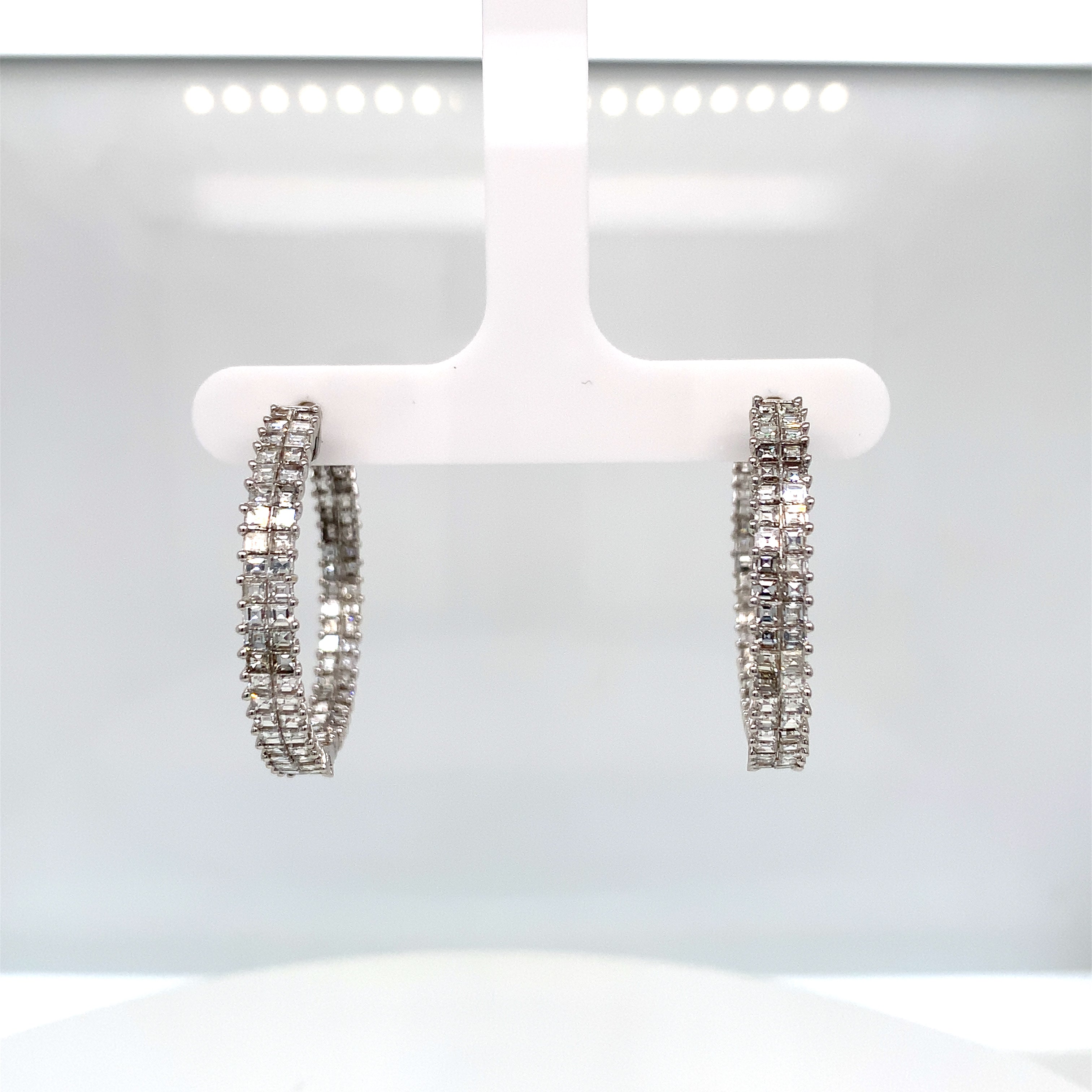 DIAMOND SQUARE HOOPS