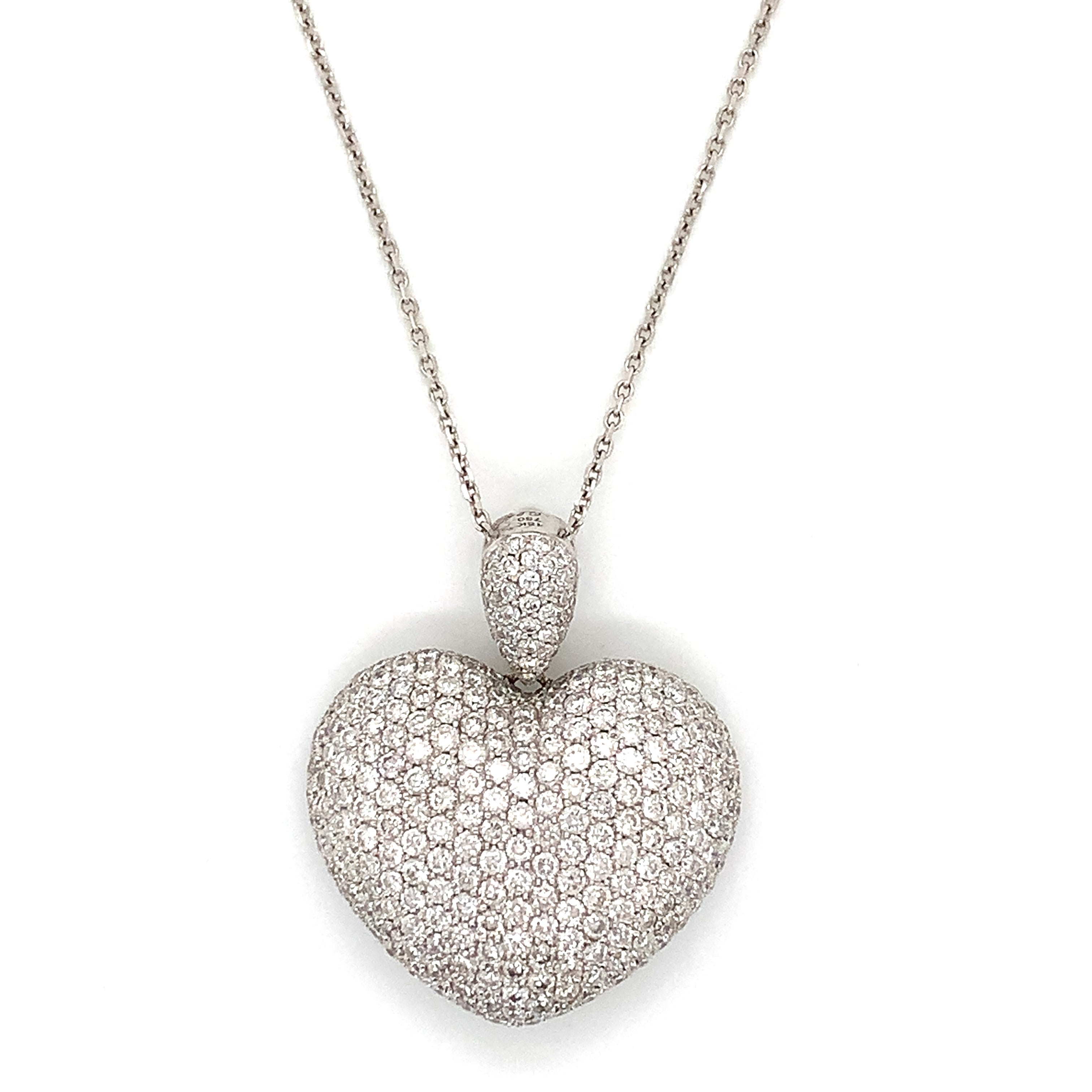 DIAMOND HEART NECKLACE