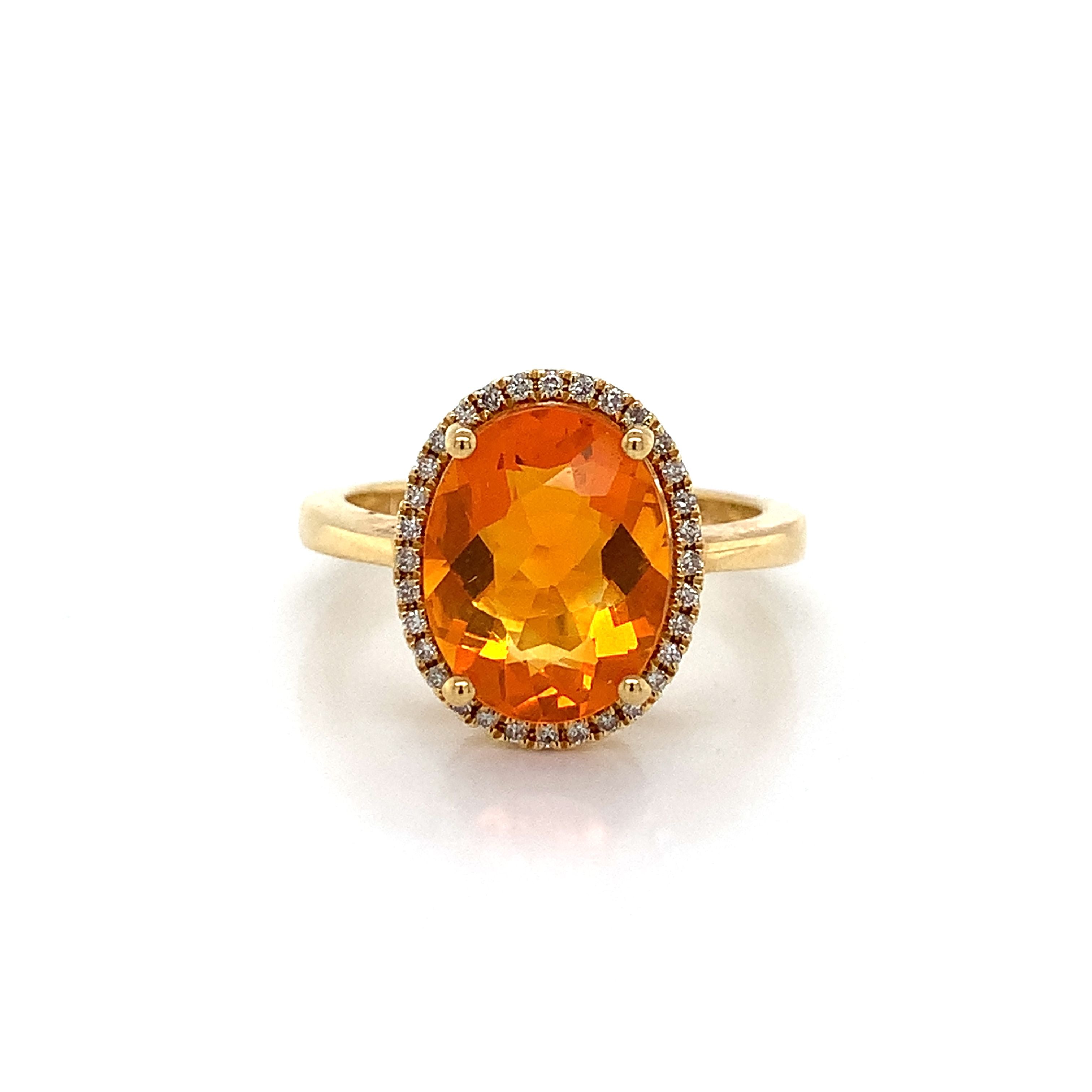 FIRE OPAL RING