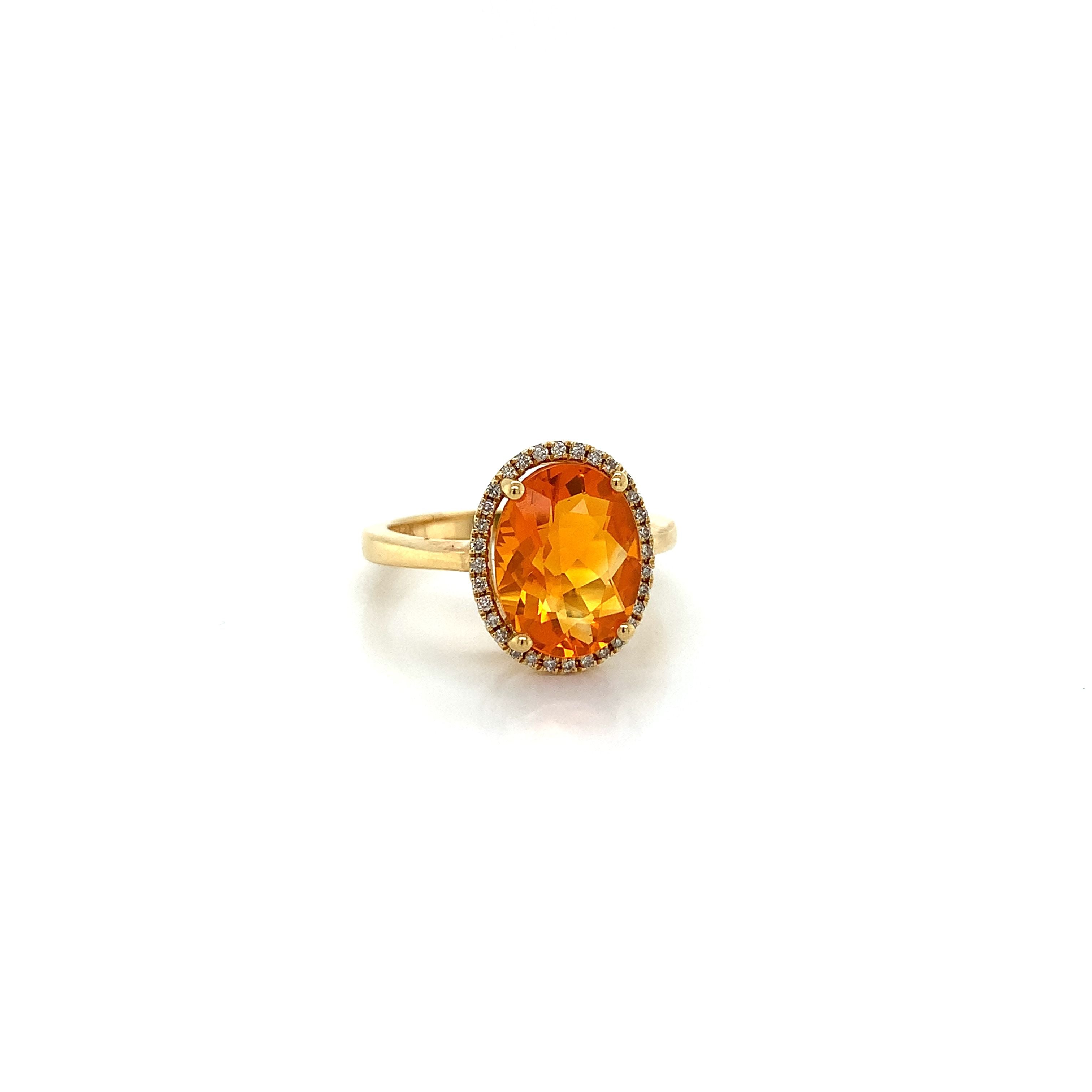 FIRE OPAL RING