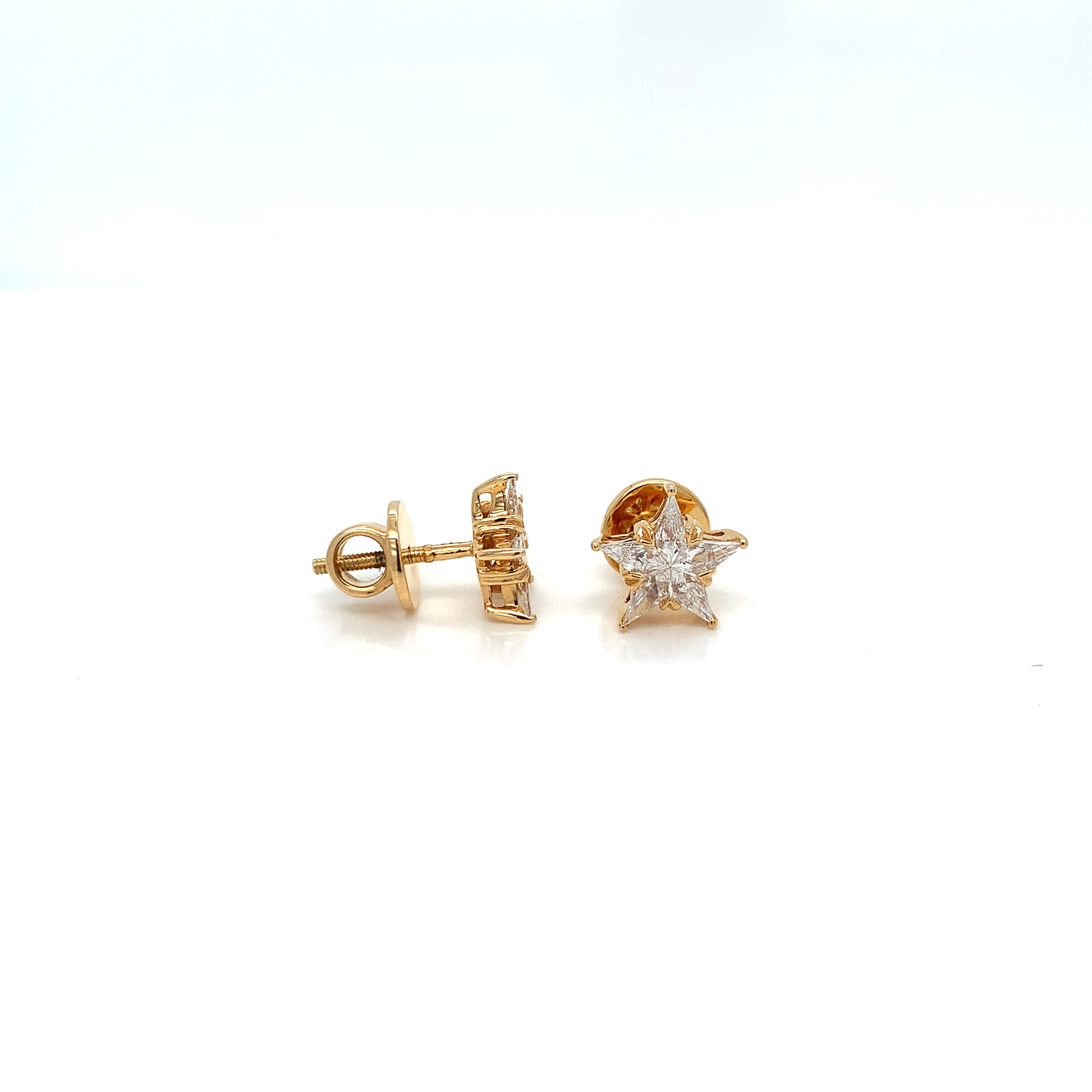 DIAMOND STAR EARRINGS