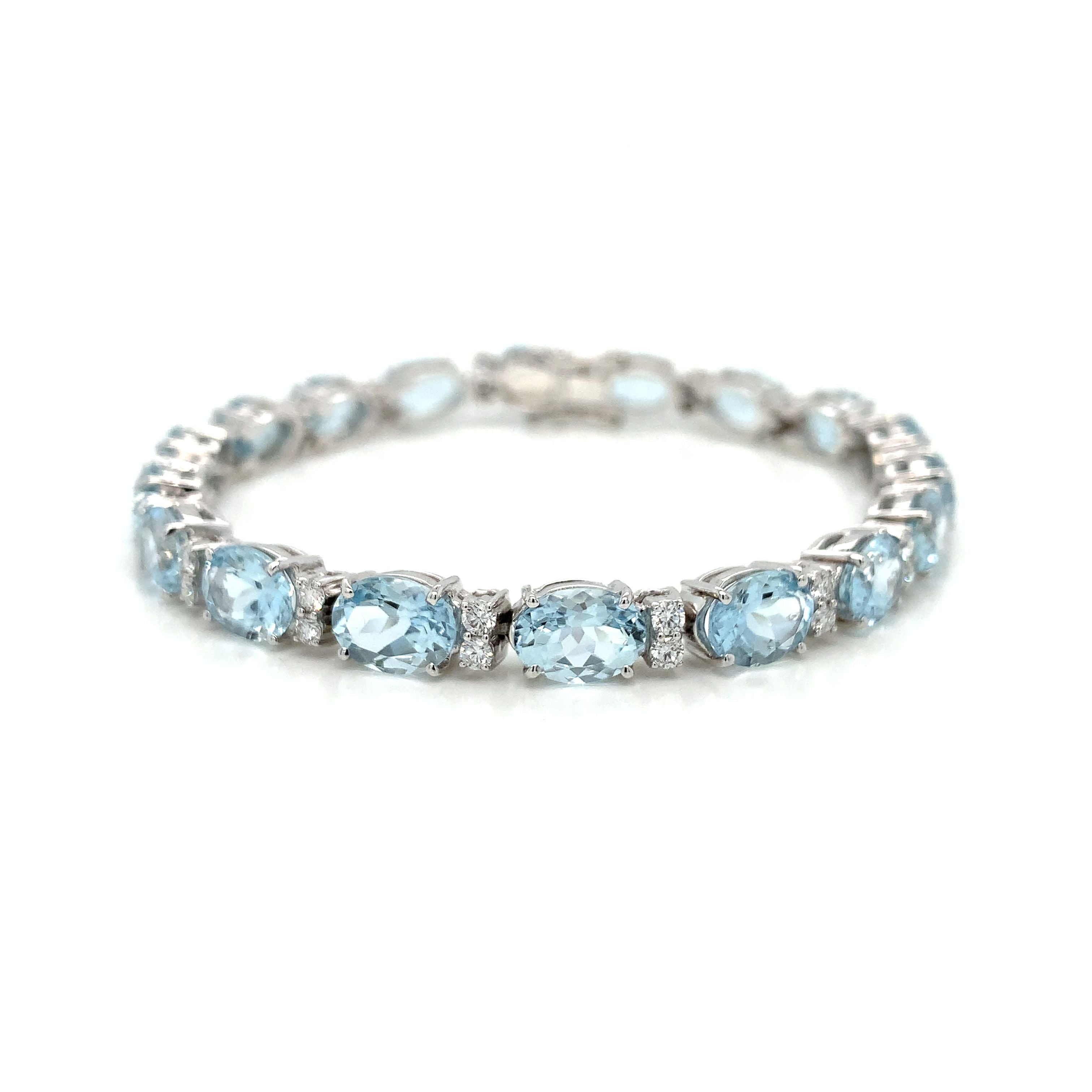 AQUAMARINE BRACELET