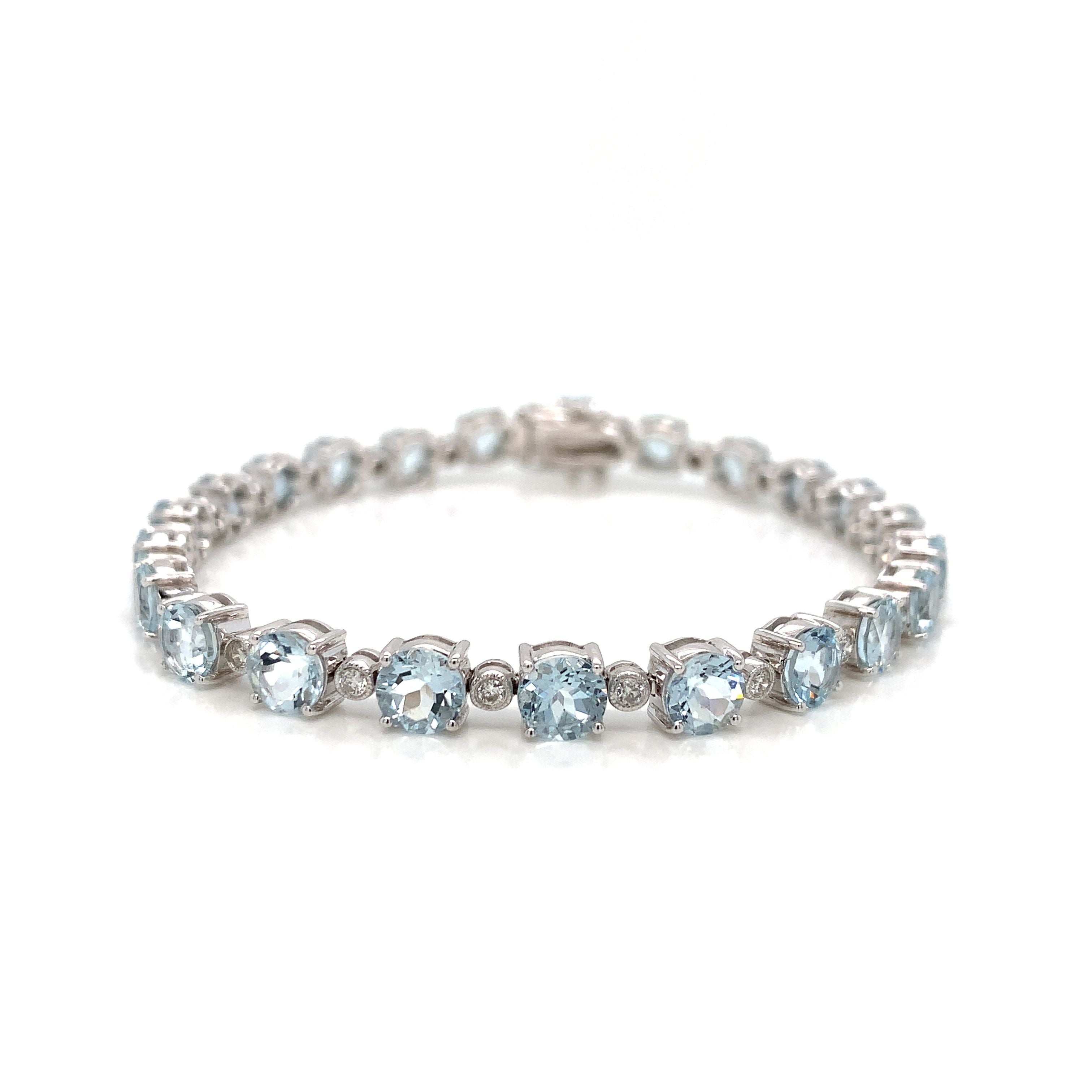 AQUAMARINE BRACELET