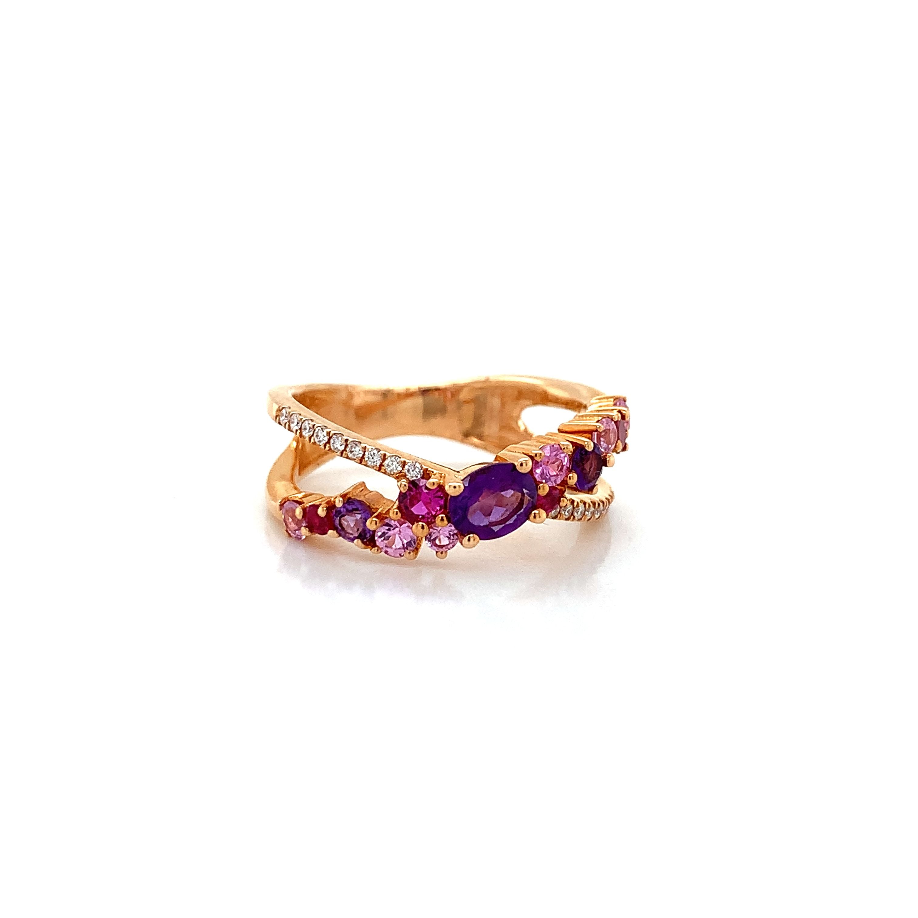 MULTICOLOR SAPPHIRE RING