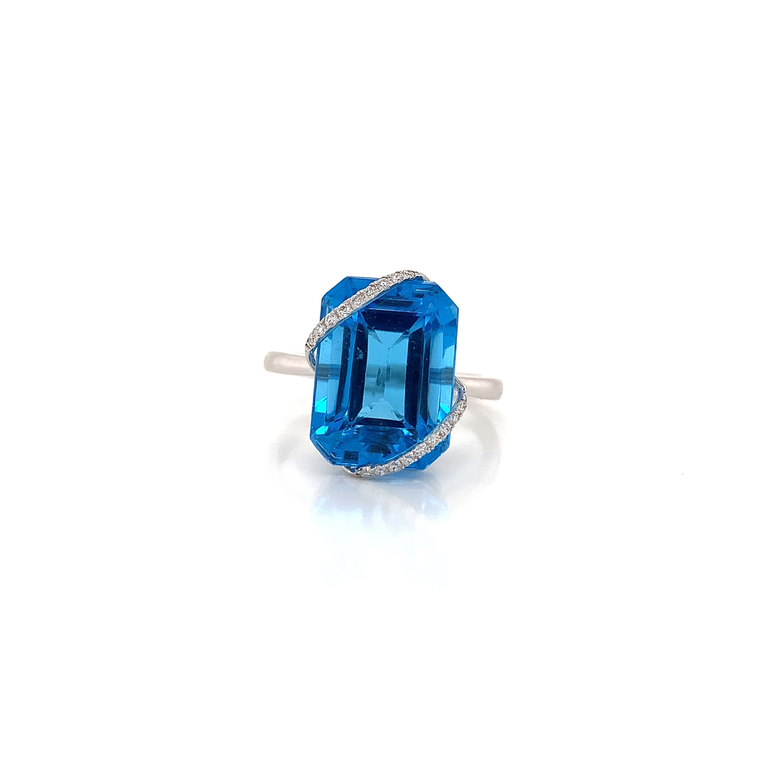 BLUE TOPAZ RING