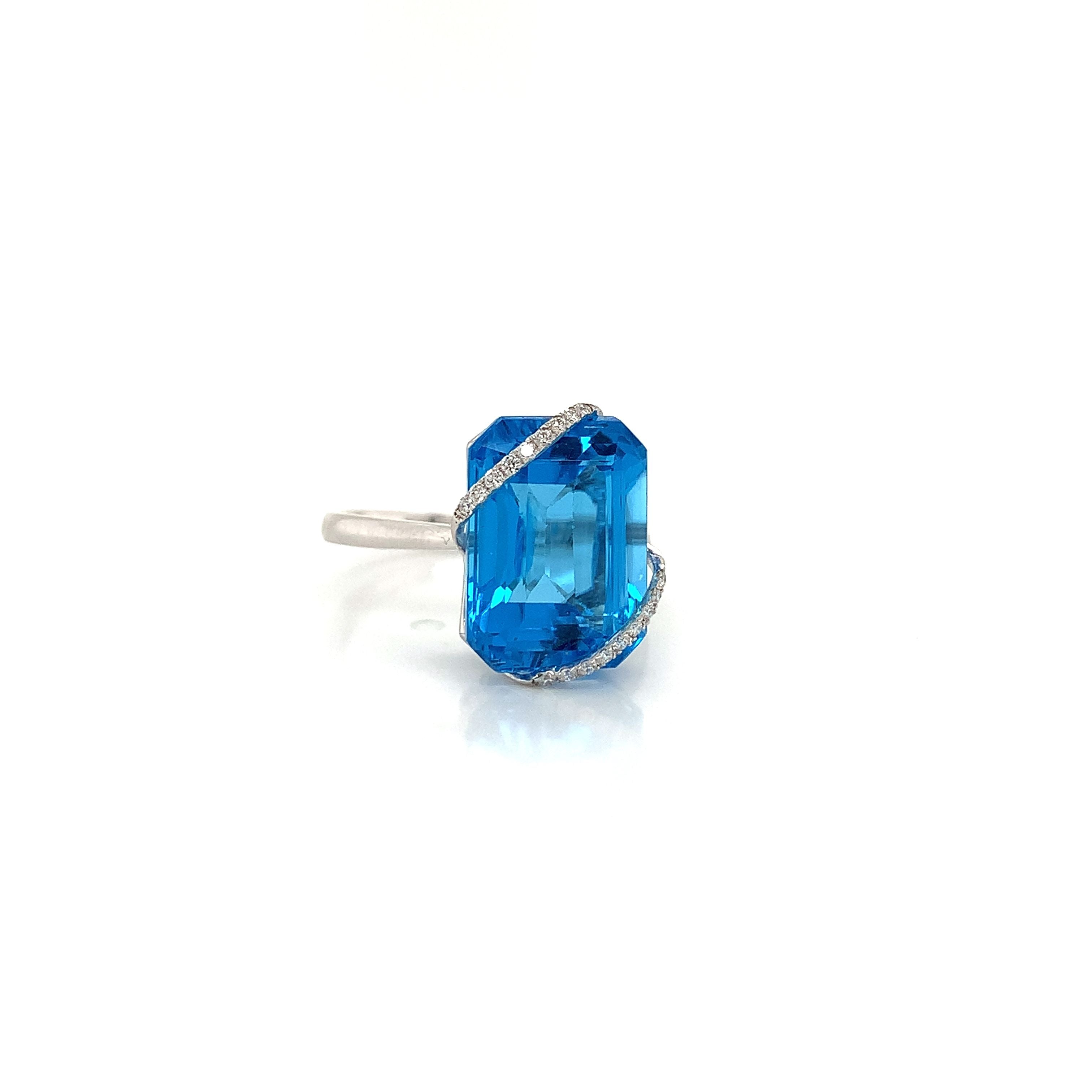 BLUE TOPAZ RING