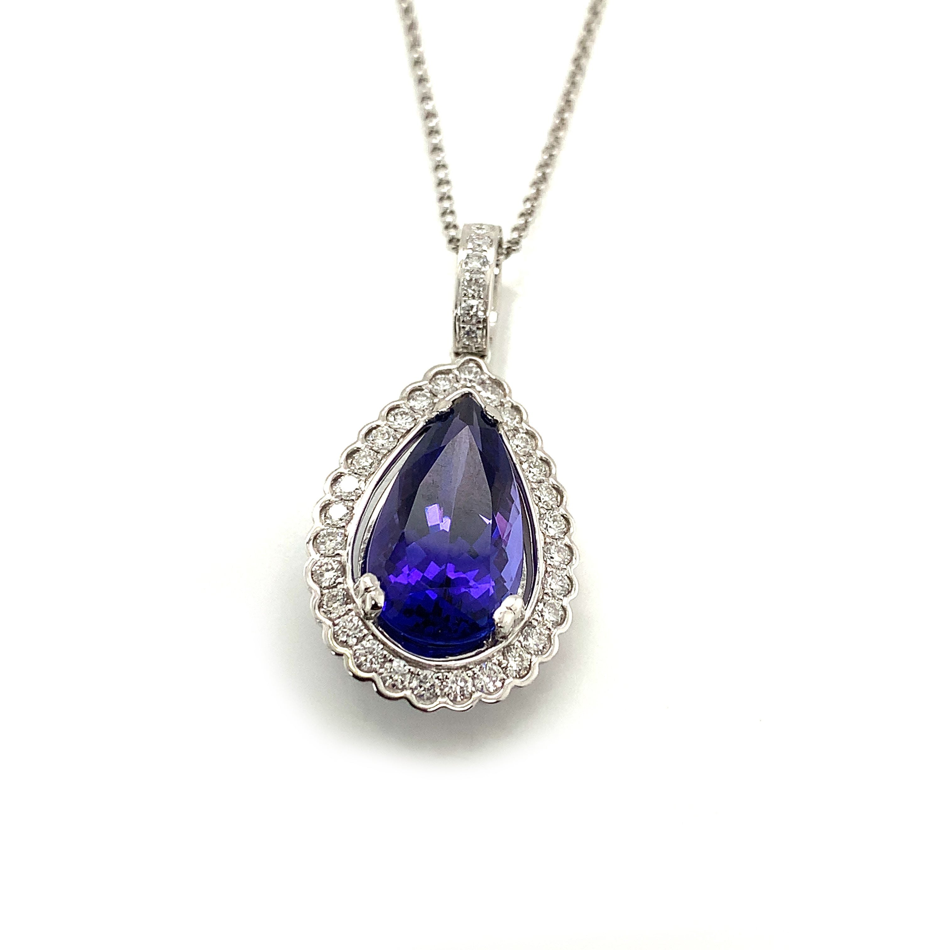 TANZANITE NECKLACE