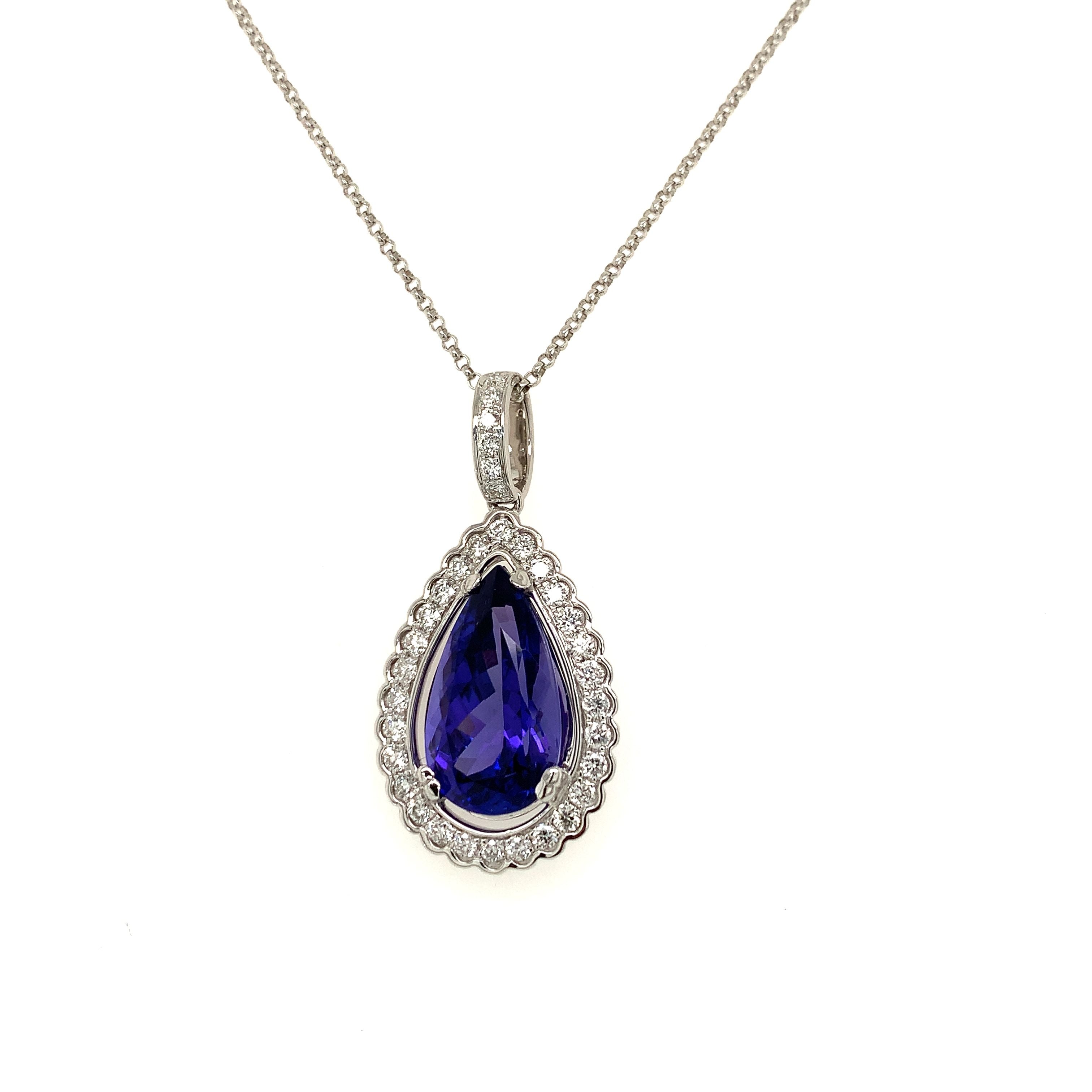 TANZANITE NECKLACE