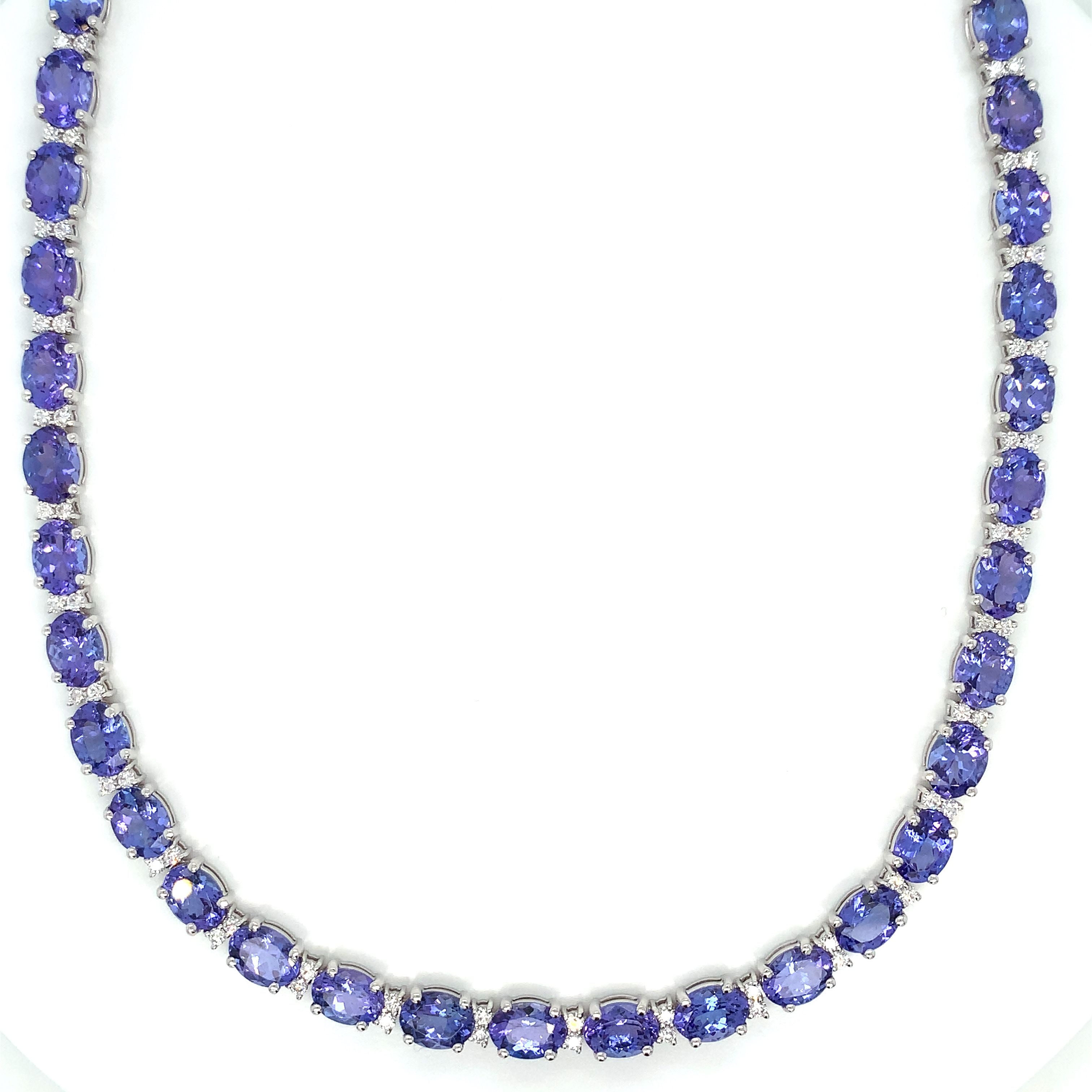 TANZANITE NECKLACE