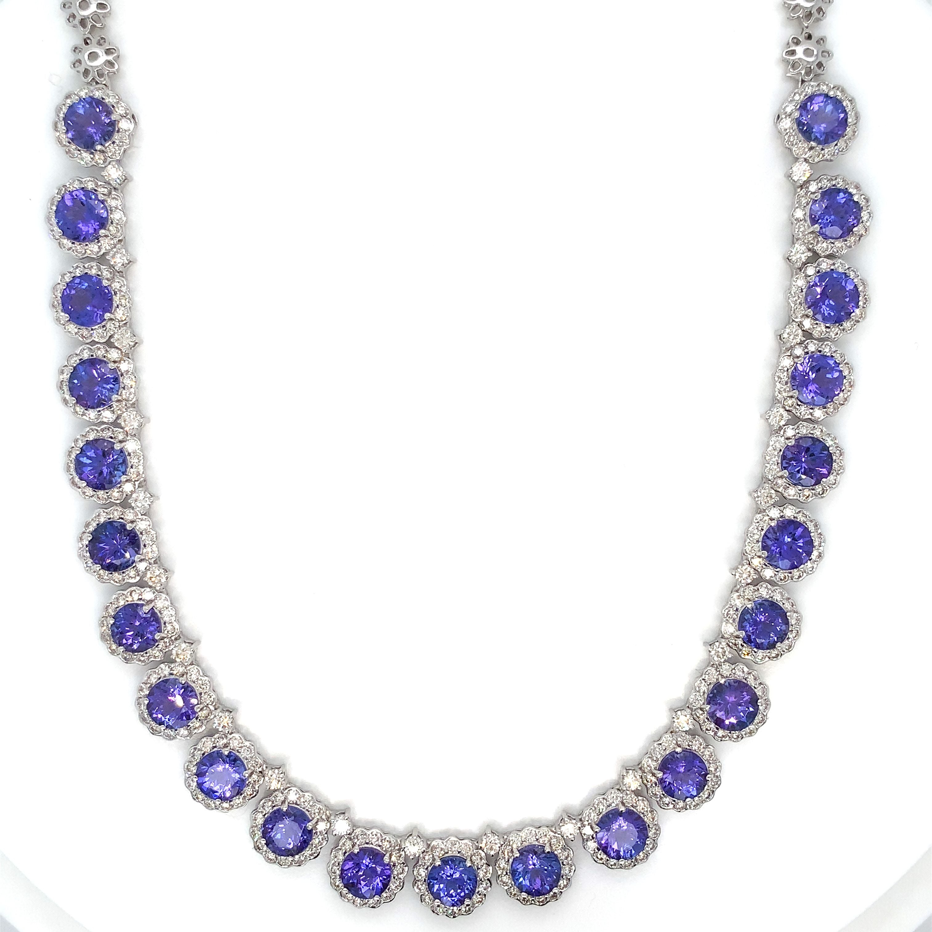 TANZANITE NECKLACE