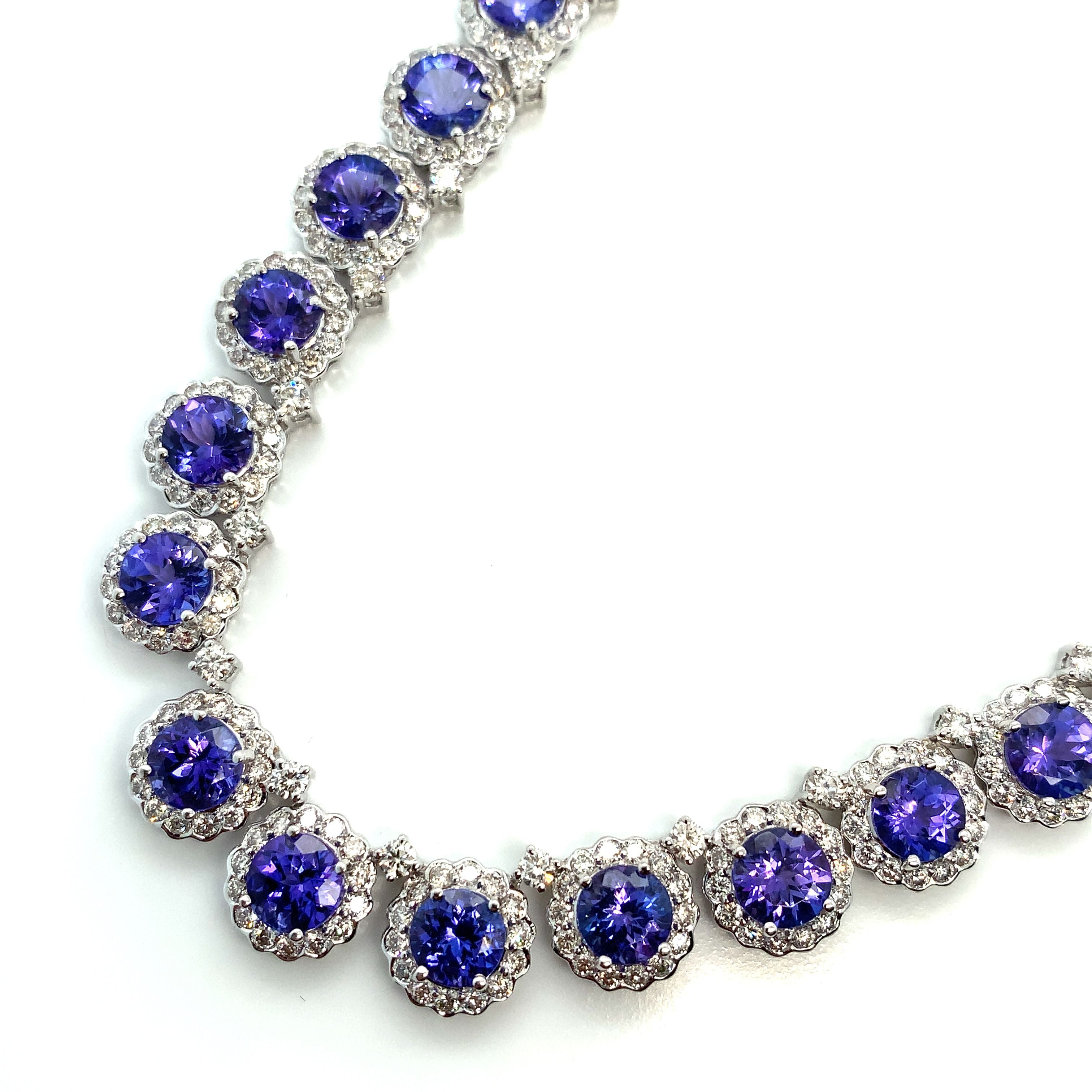 TANZANITE NECKLACE