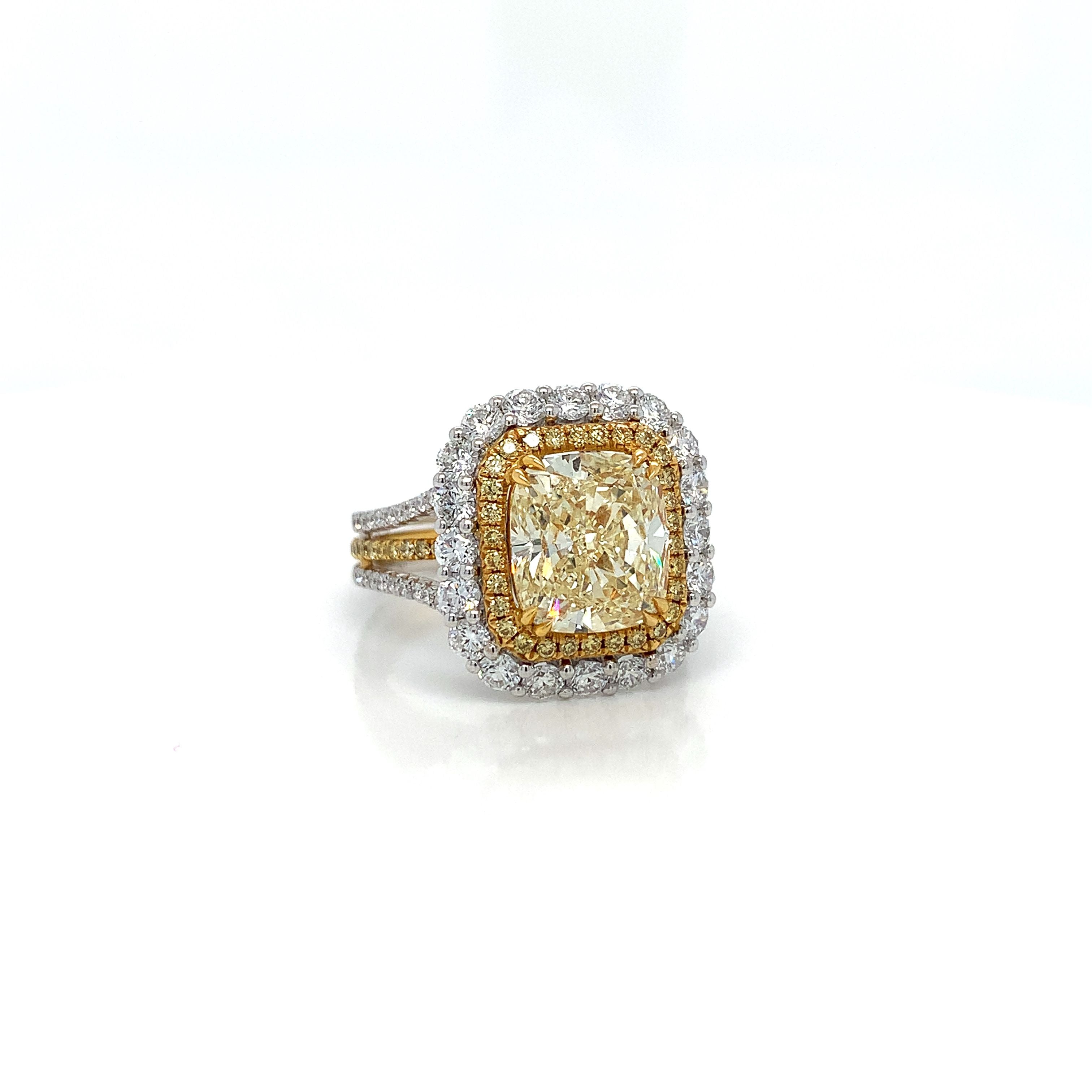 YELLOW DIAMOND RING