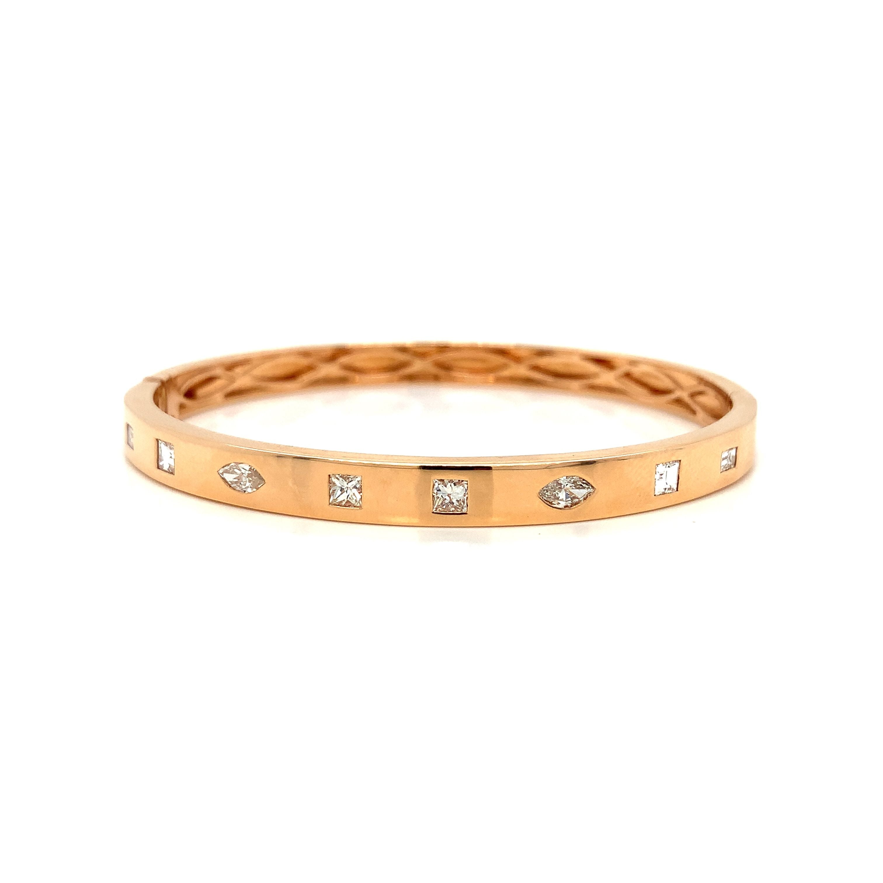 GEOMETRIC DIAMOND BRACELET