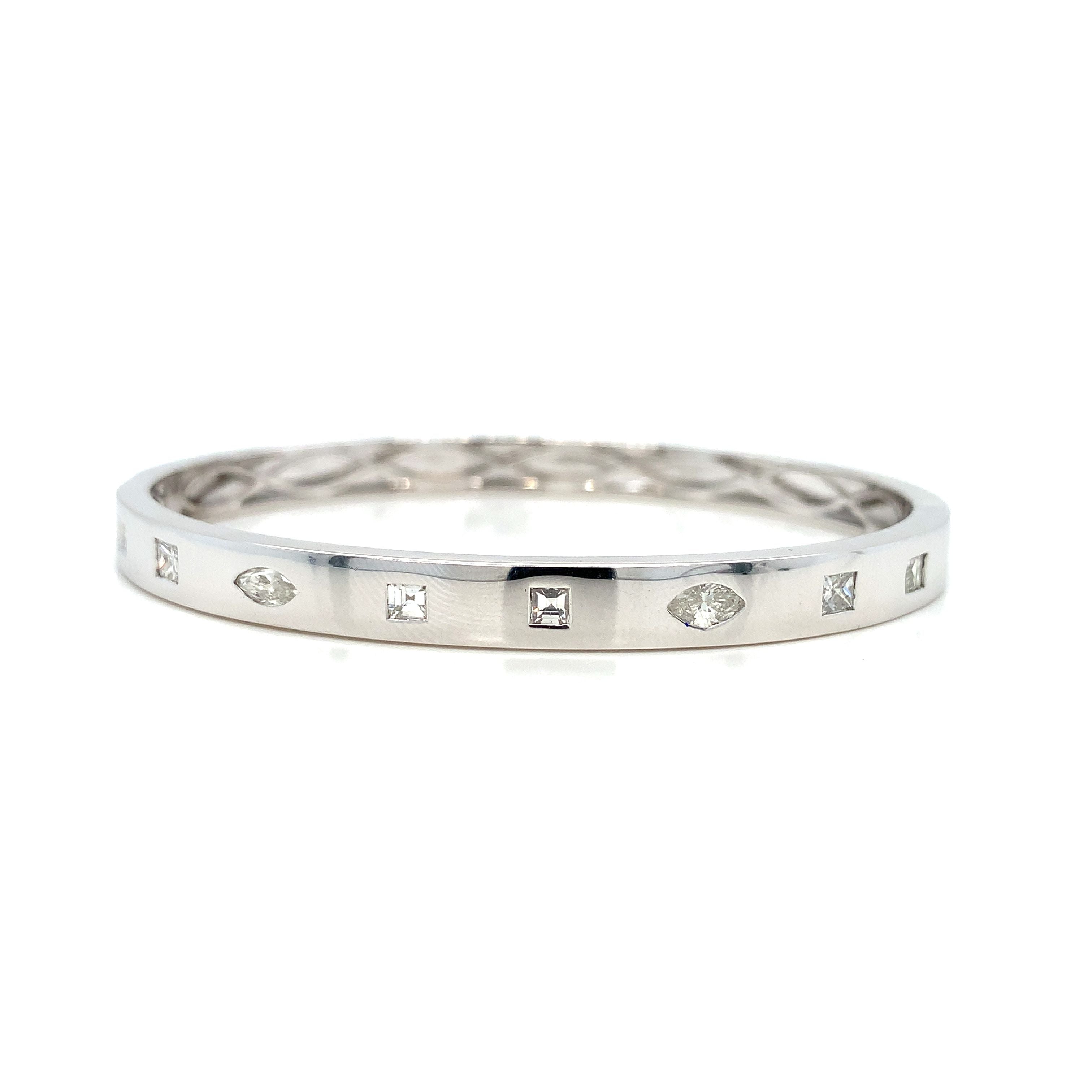 GEOMETRIC DIAMOND BRACELET