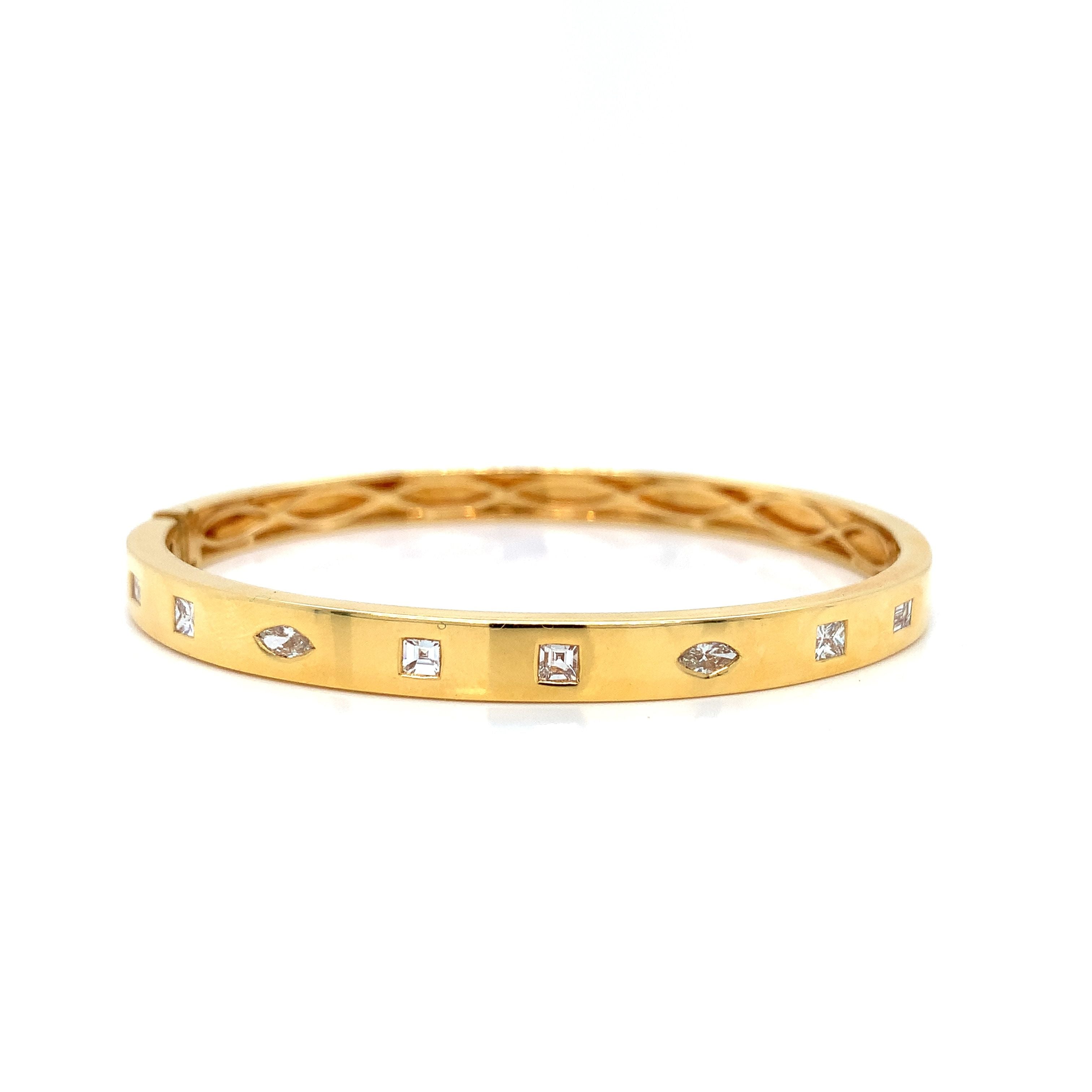 GEOMETRIC DIAMOND BRACELET