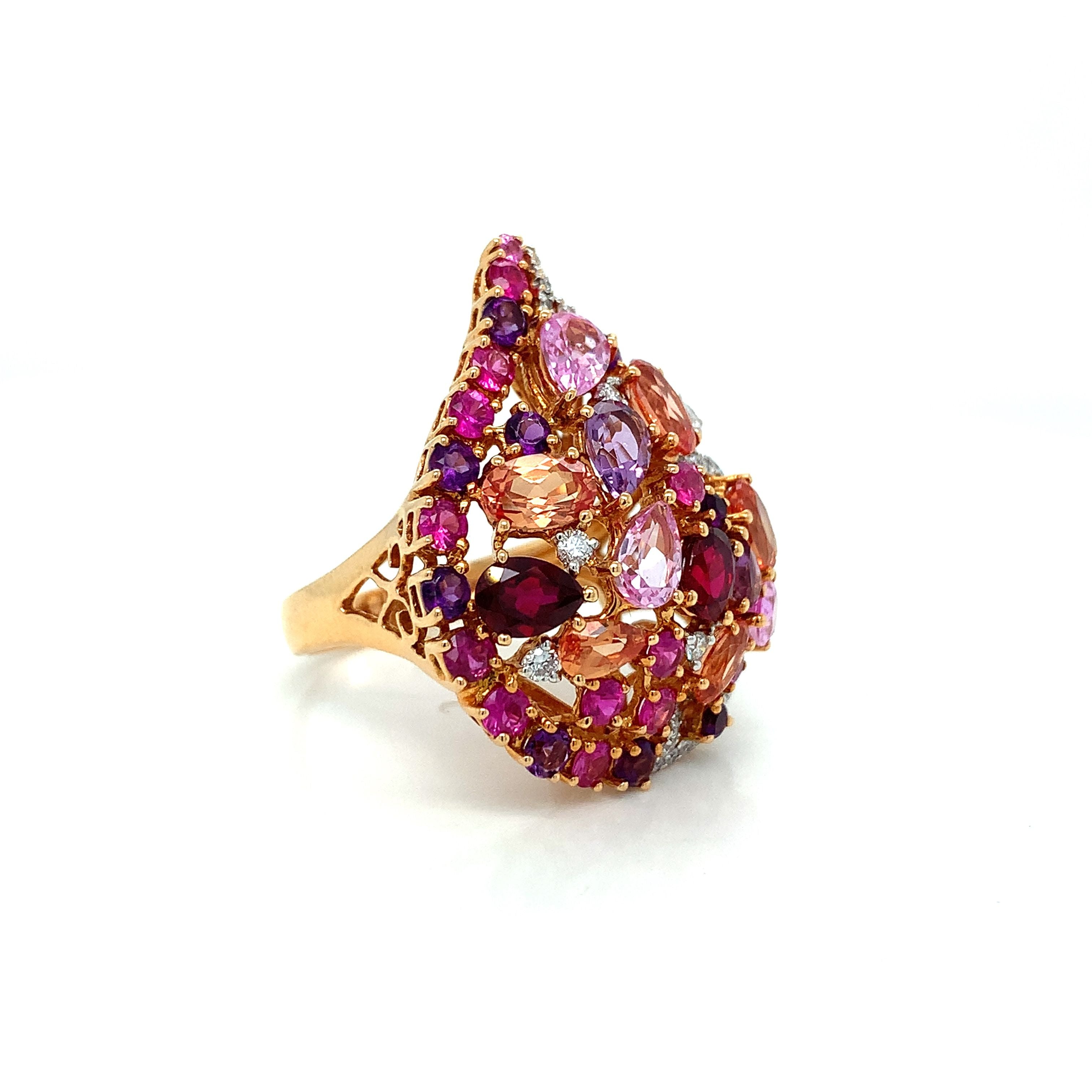 MULTICOLOR AUTUMN RING