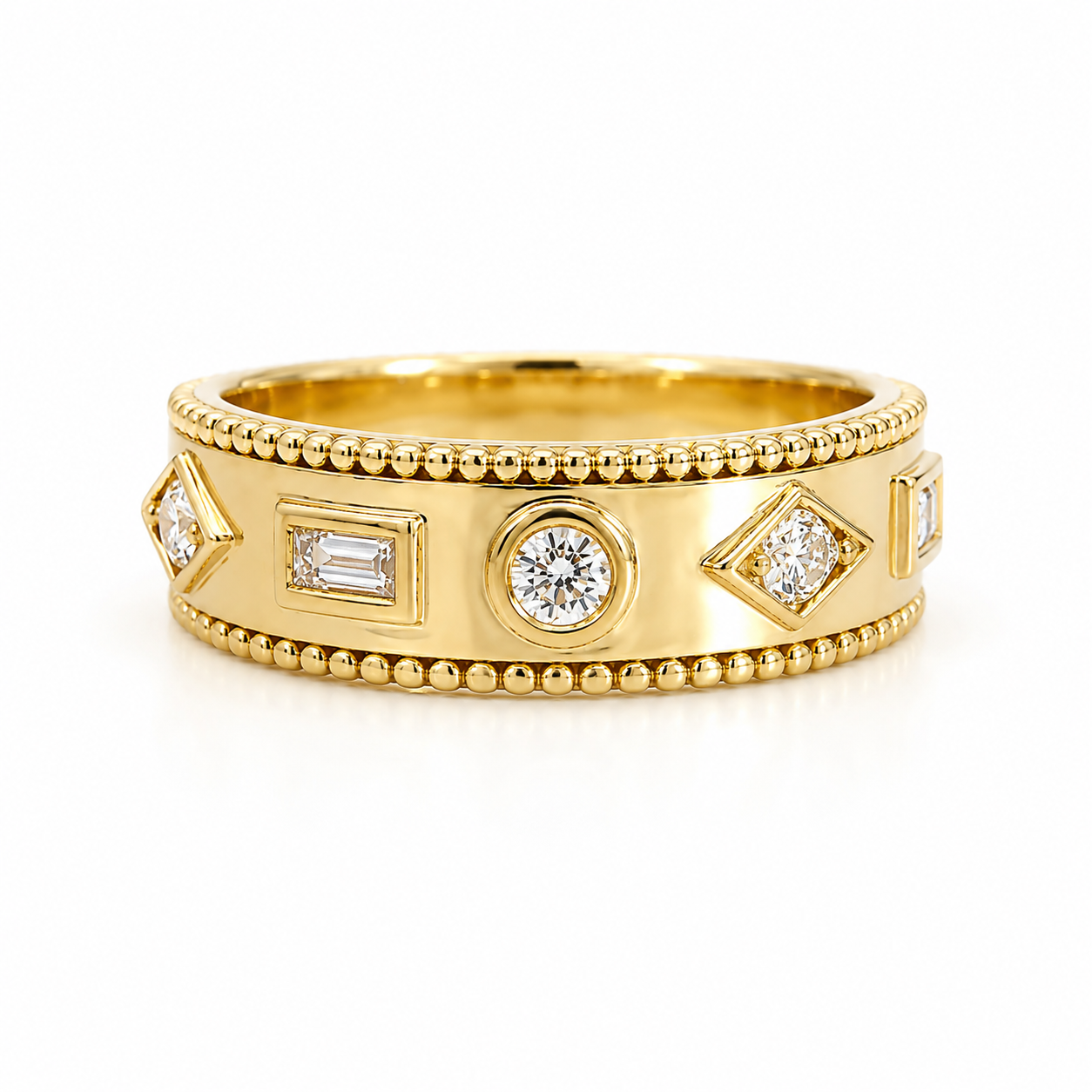 Yellow Gold Diamond Ring