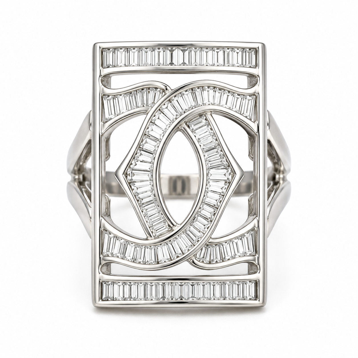 White Gold Diamond Ring