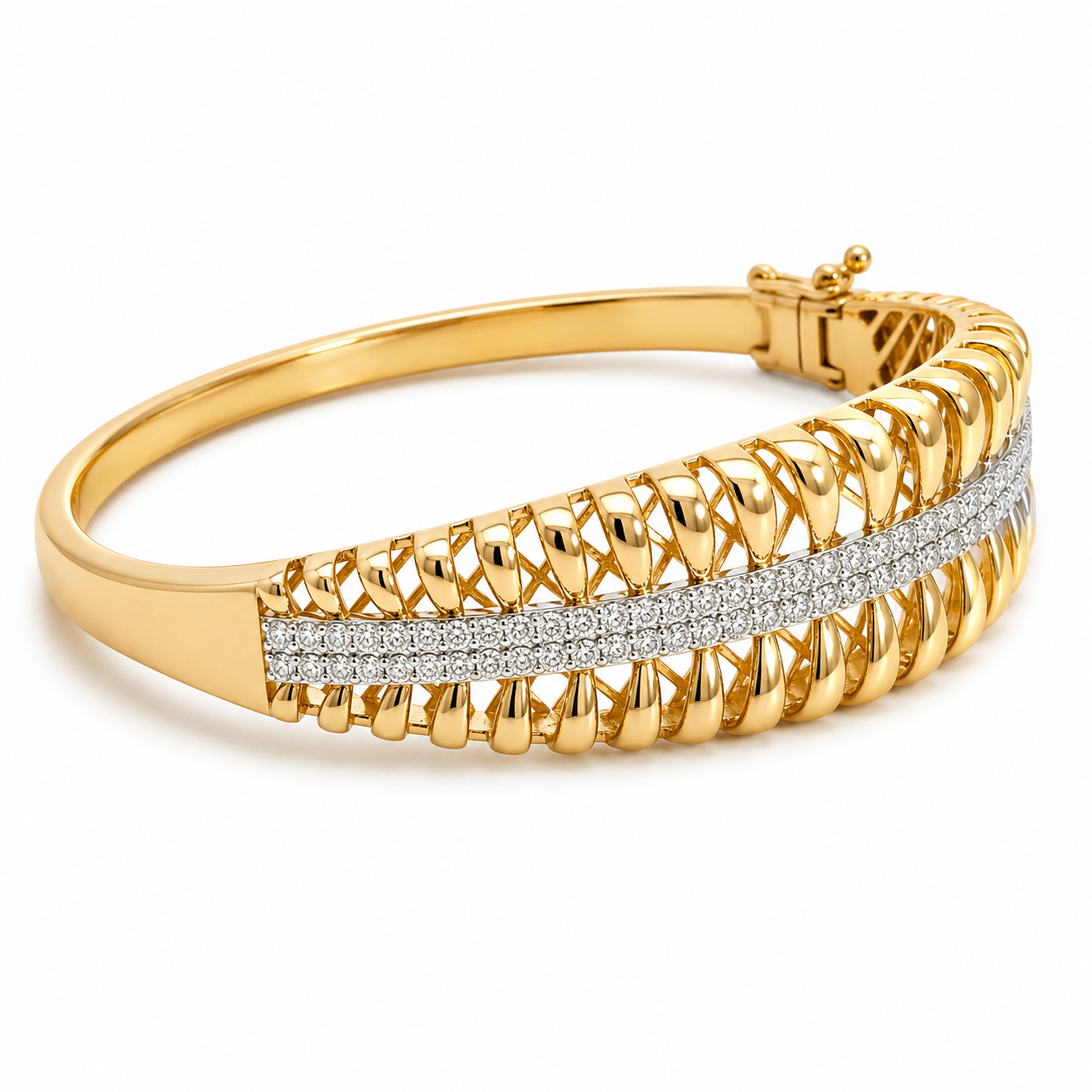 Yellow Gold Diamond Bracelet