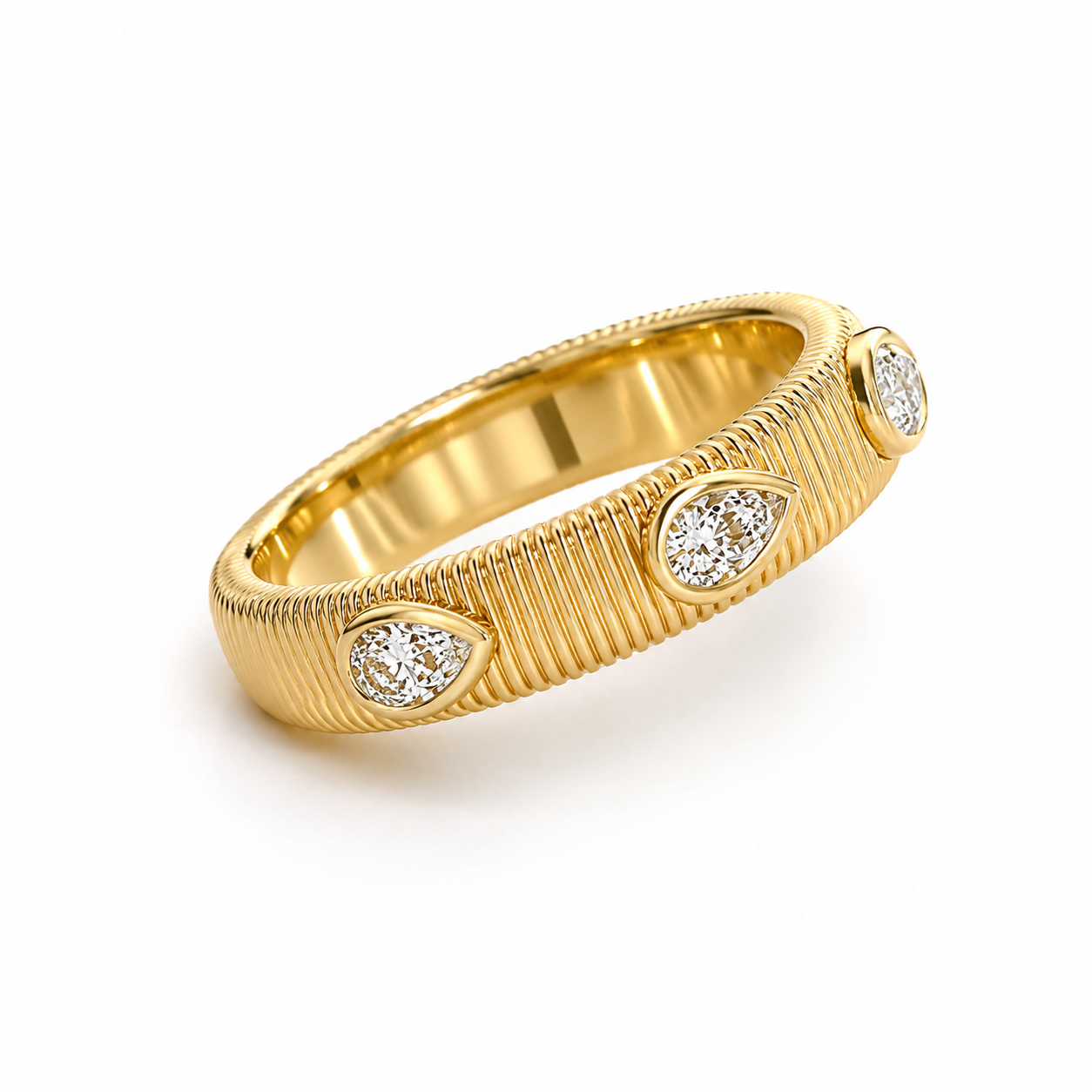Yellow Gold Diamond Ring