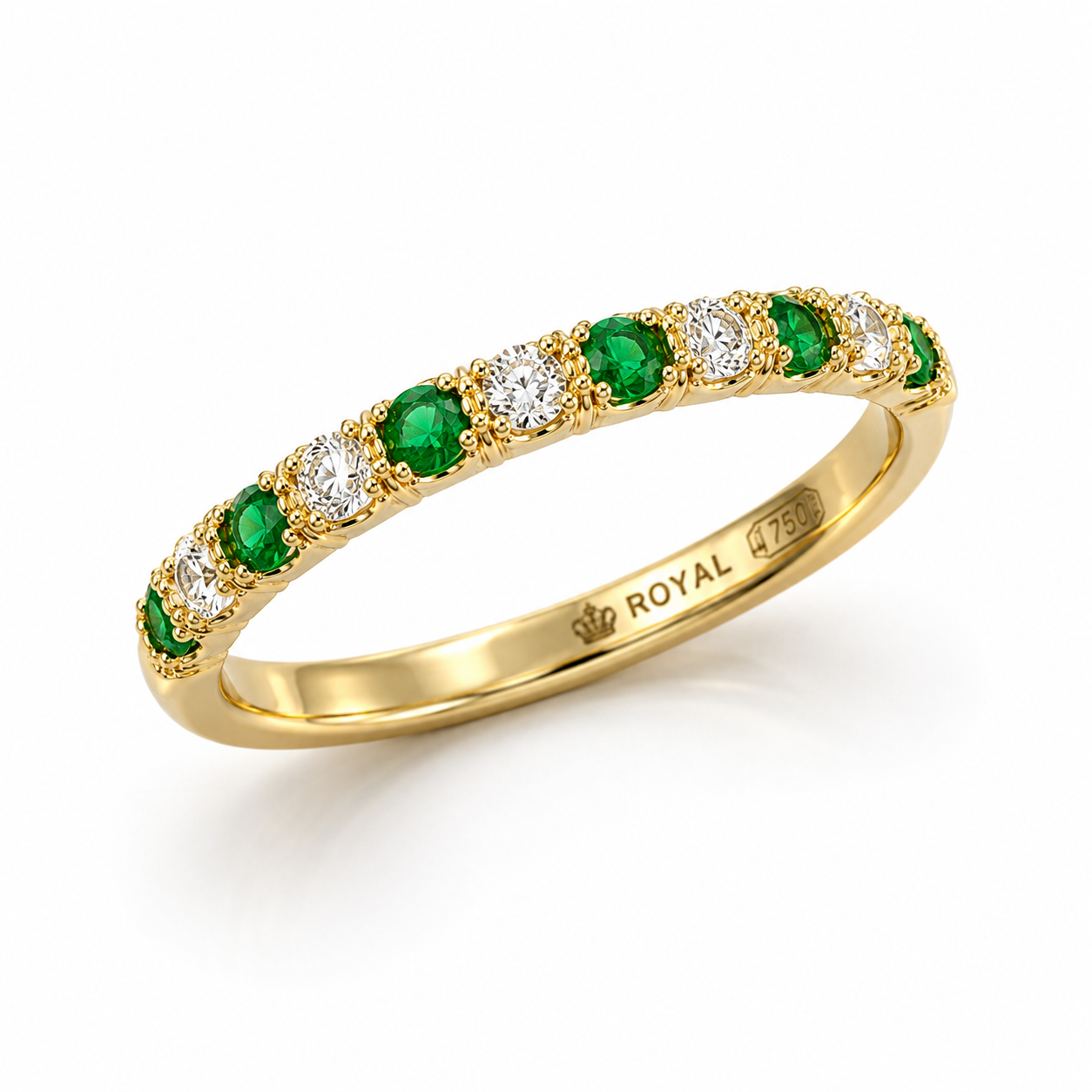 Yellow Gold Ruby and Diamond Ring