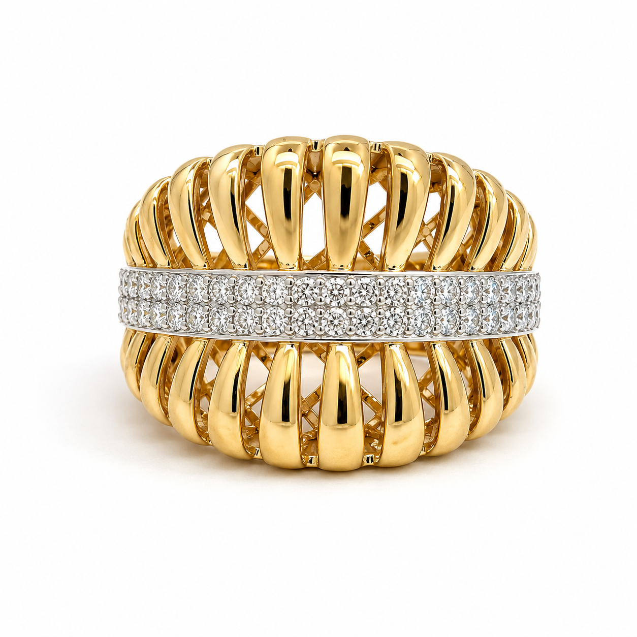 Yellow Gold Diamond Ring