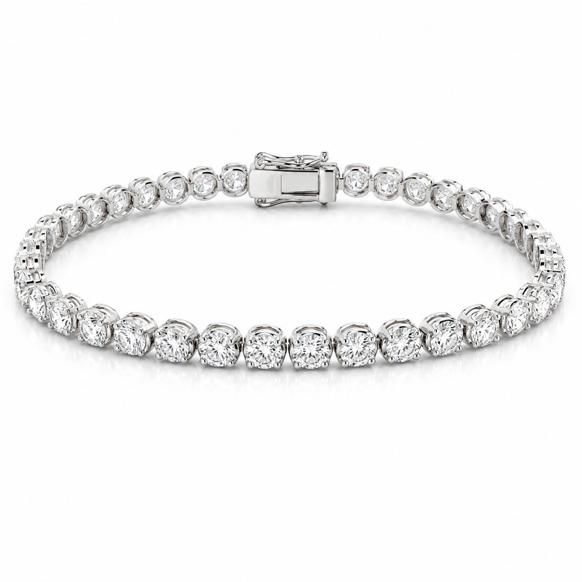 White Gold Diamond Tennis Bracelet