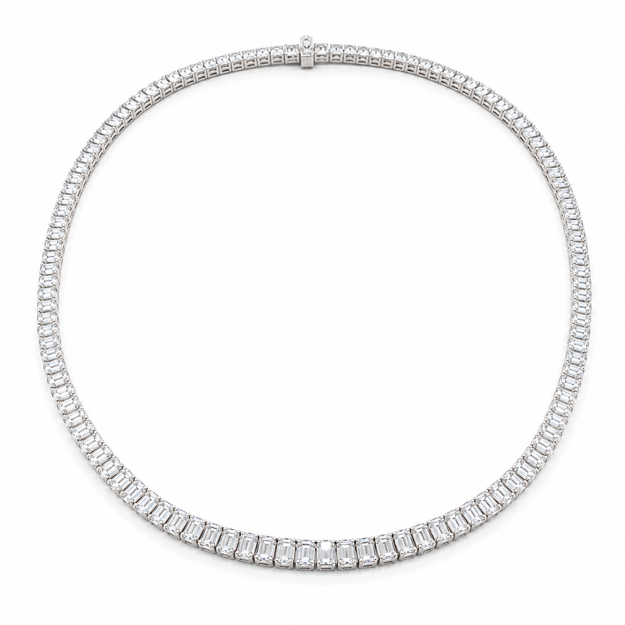 White Gold Diamond Necklace