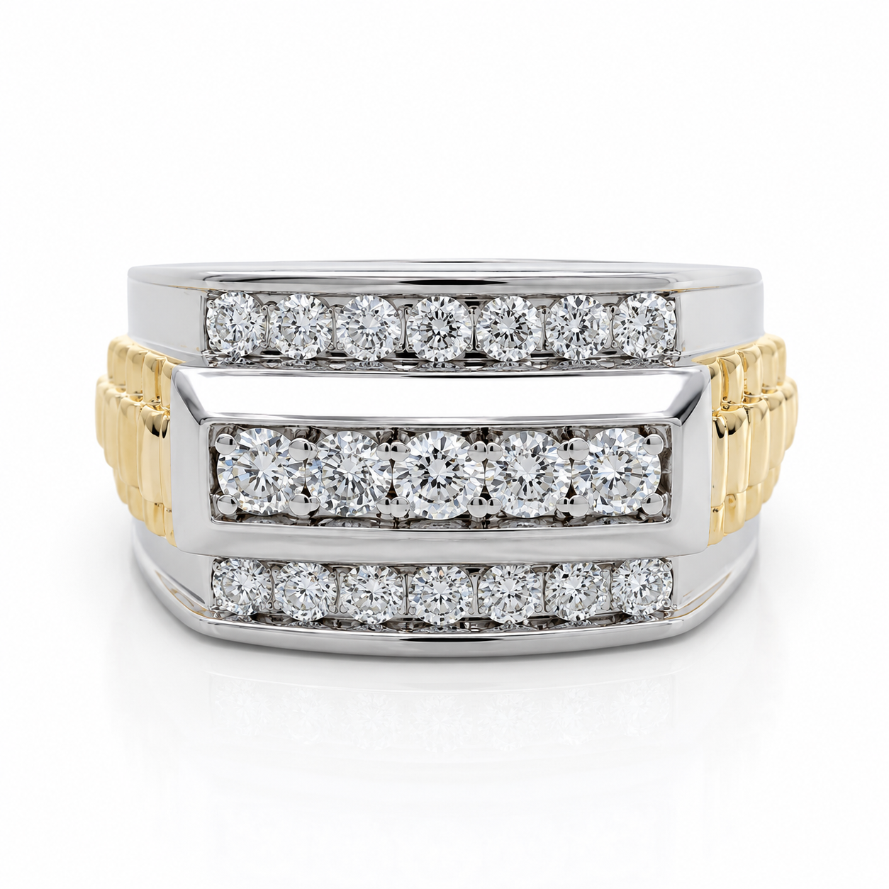 White Gold Diamond Ring