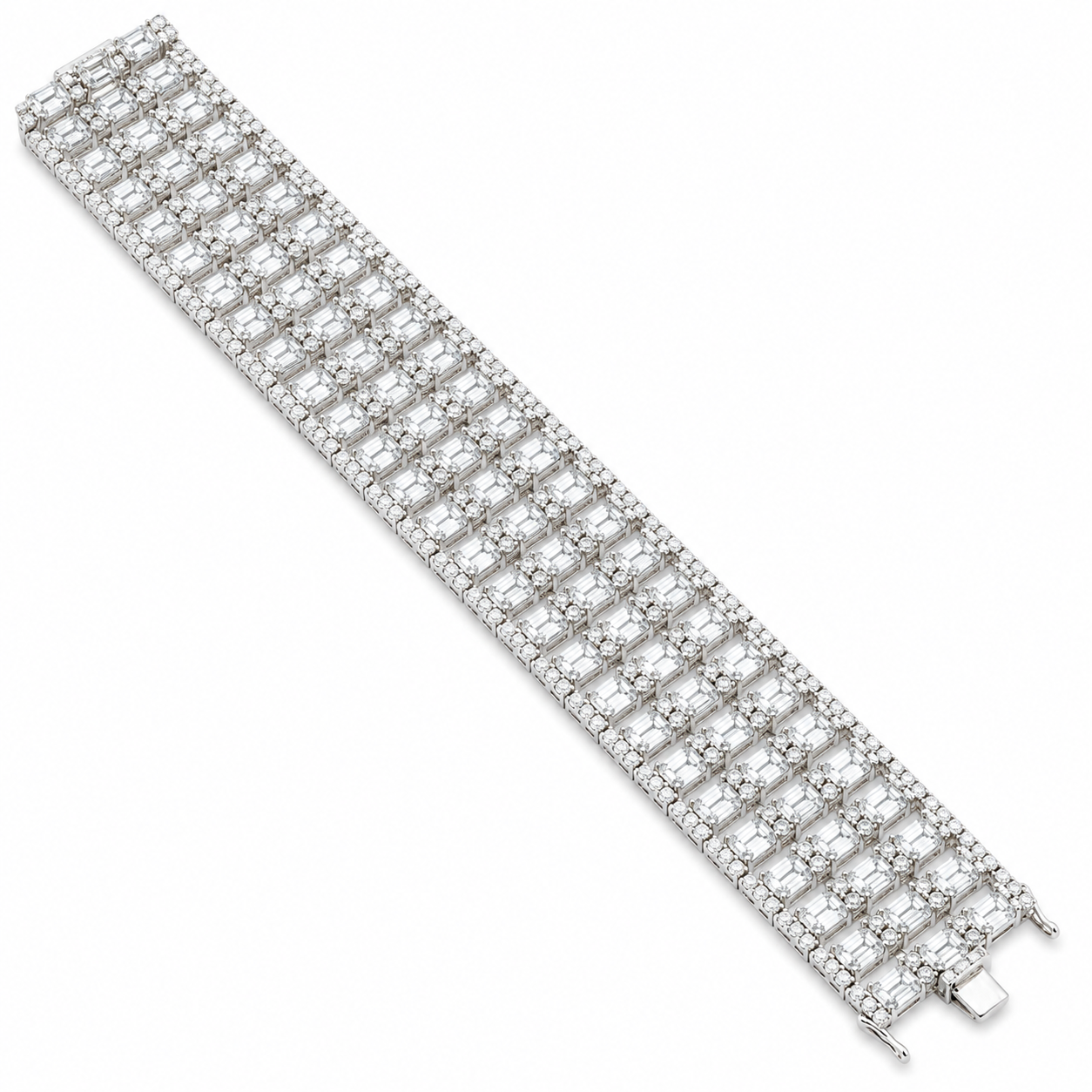 White Gold Diamond Bracelet