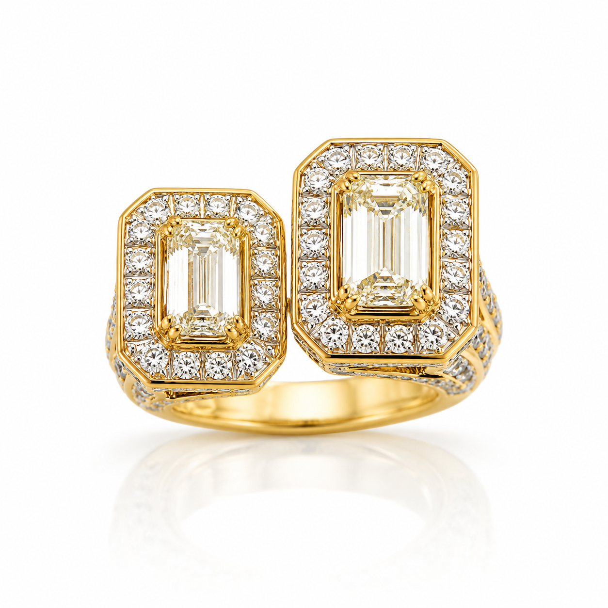 Yellow Gold Yellow Diamond Ring
