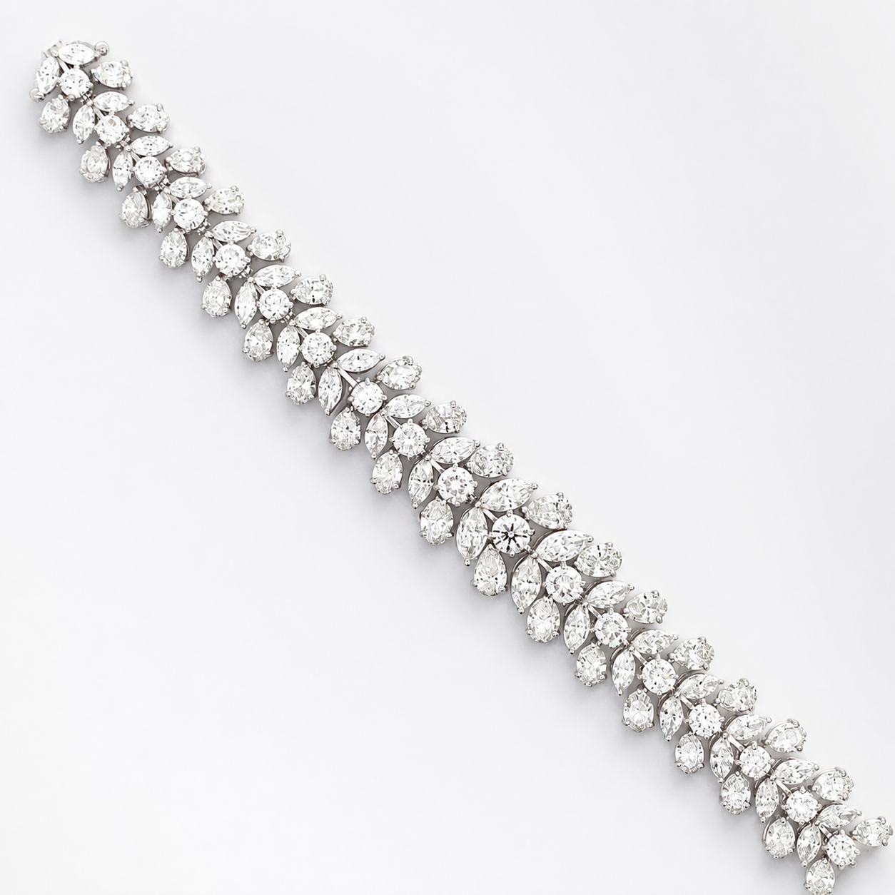 White Gold Diamond Bracelet