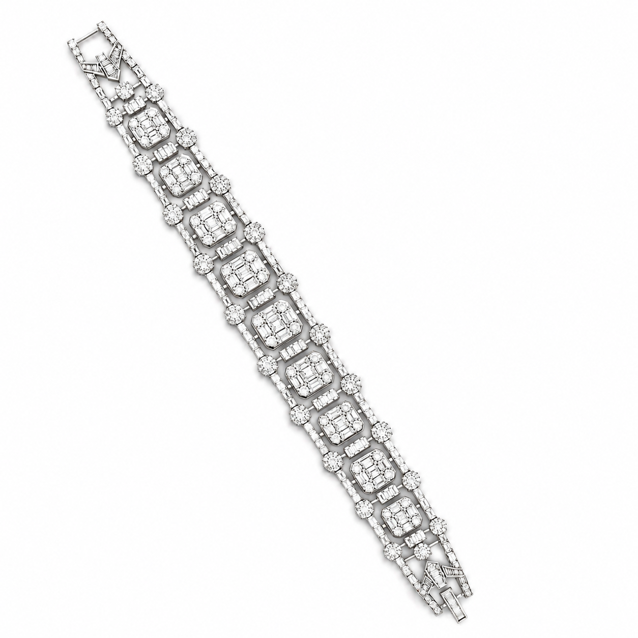 White Gold Diamond Bracelet