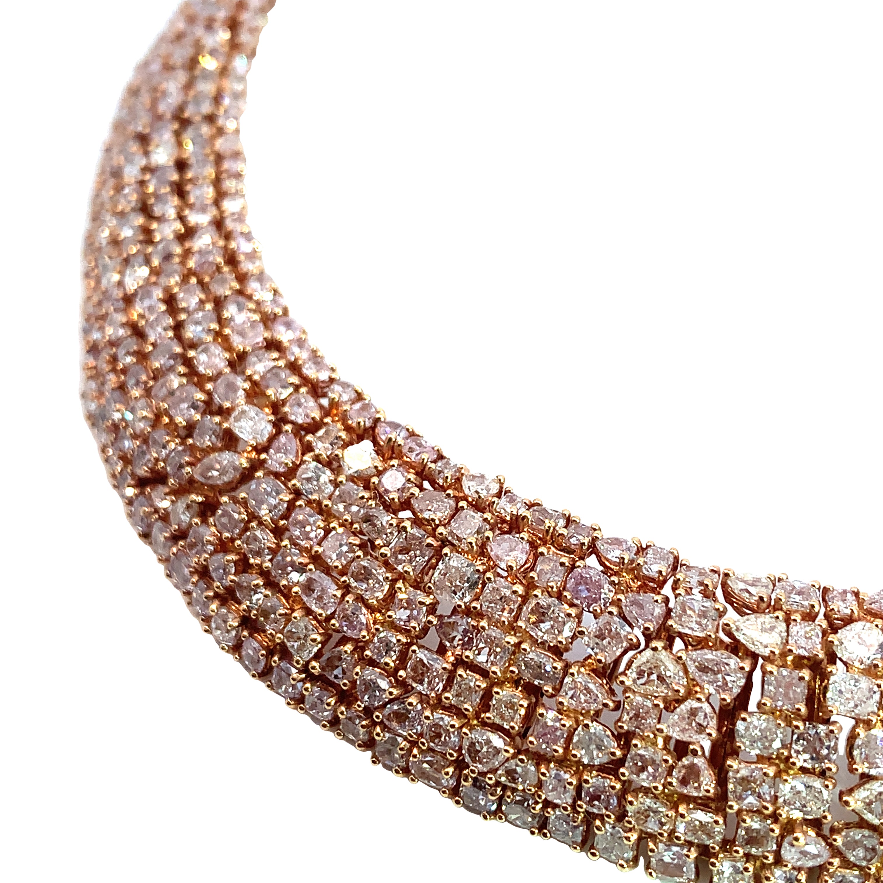 PINK DIAMOND NECKLACE