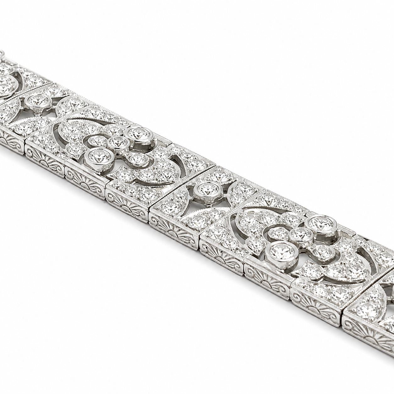 White Gold Diamond Bracelet