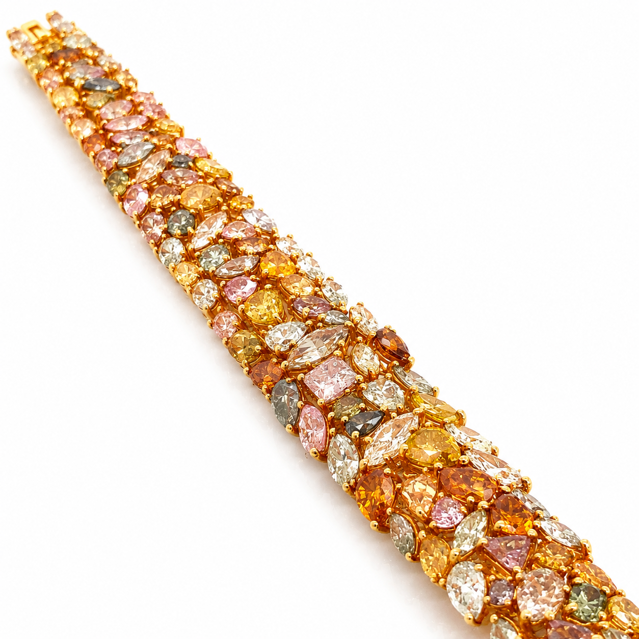 Yellow Gold Yellow Diamond Bracelet