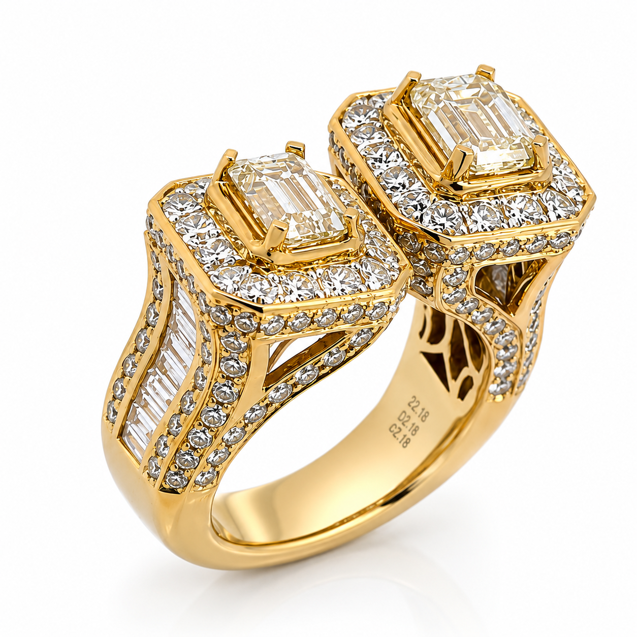 Yellow Gold Yellow Diamond Ring