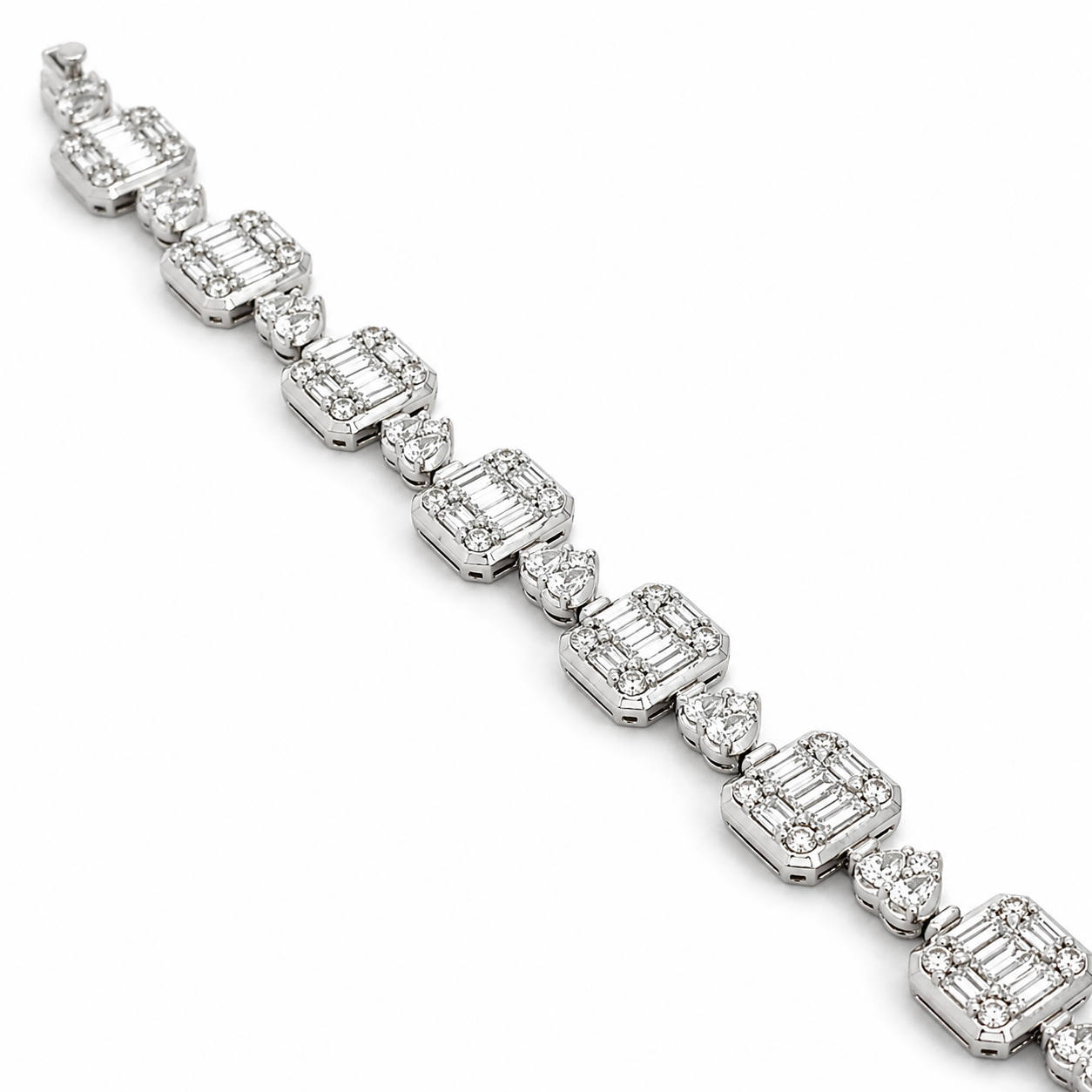 White Gold Diamond Bracelet