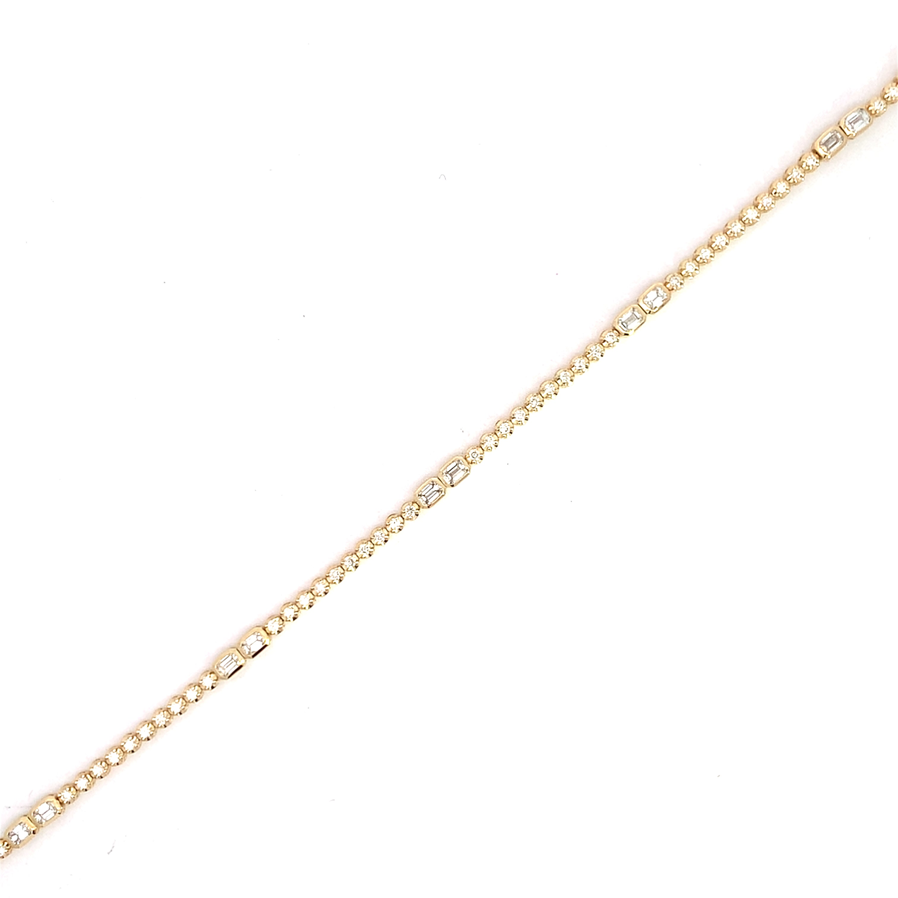 Yellow Gold Diamond Bracelet