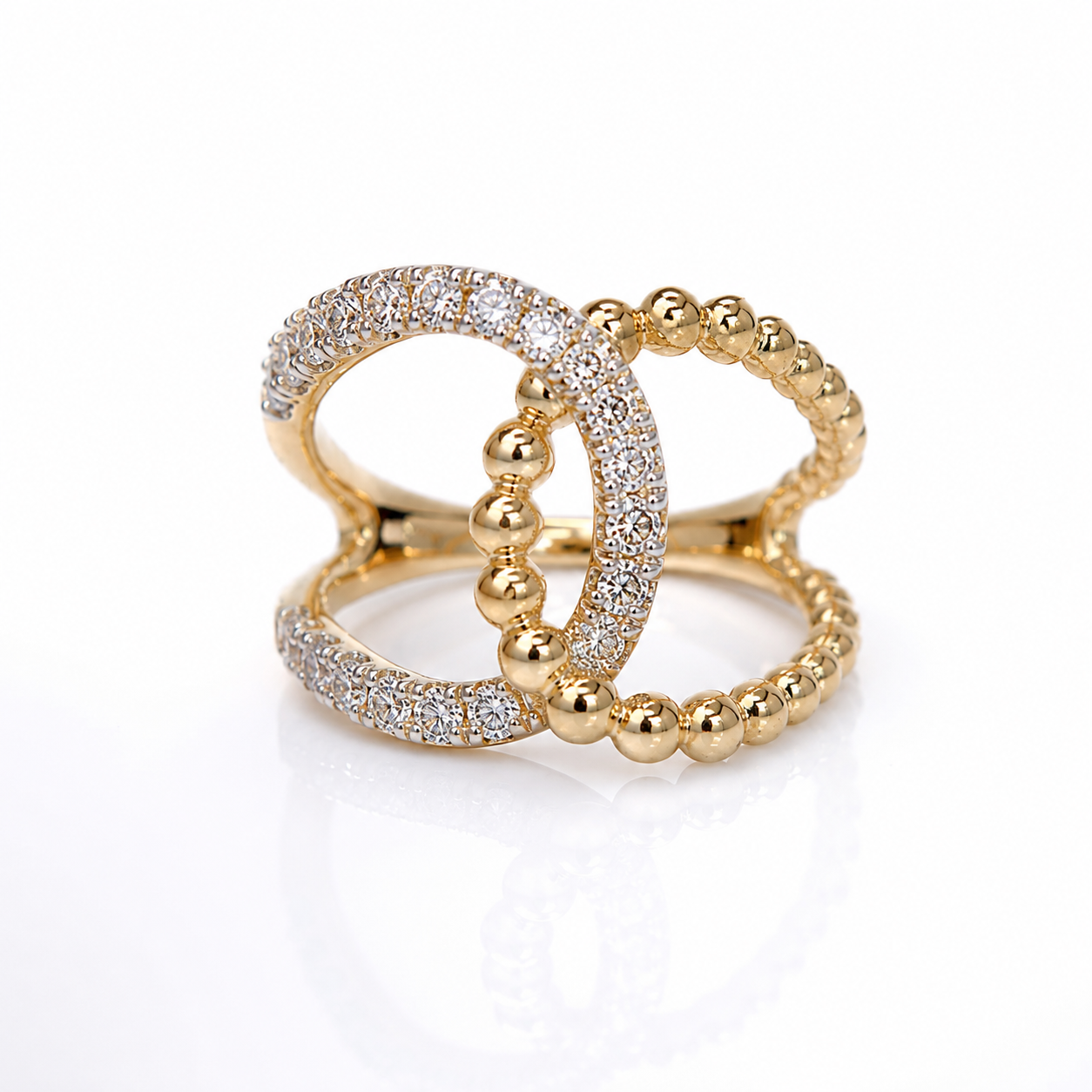 Yellow Gold Diamond Ring