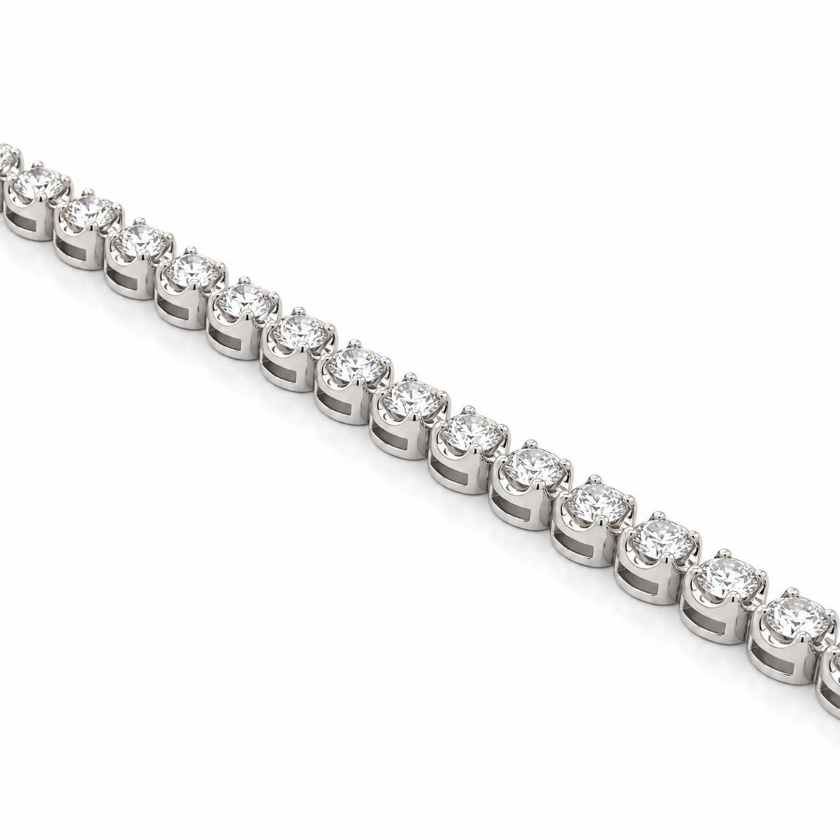 White Gold Diamond Tennis Bracelet