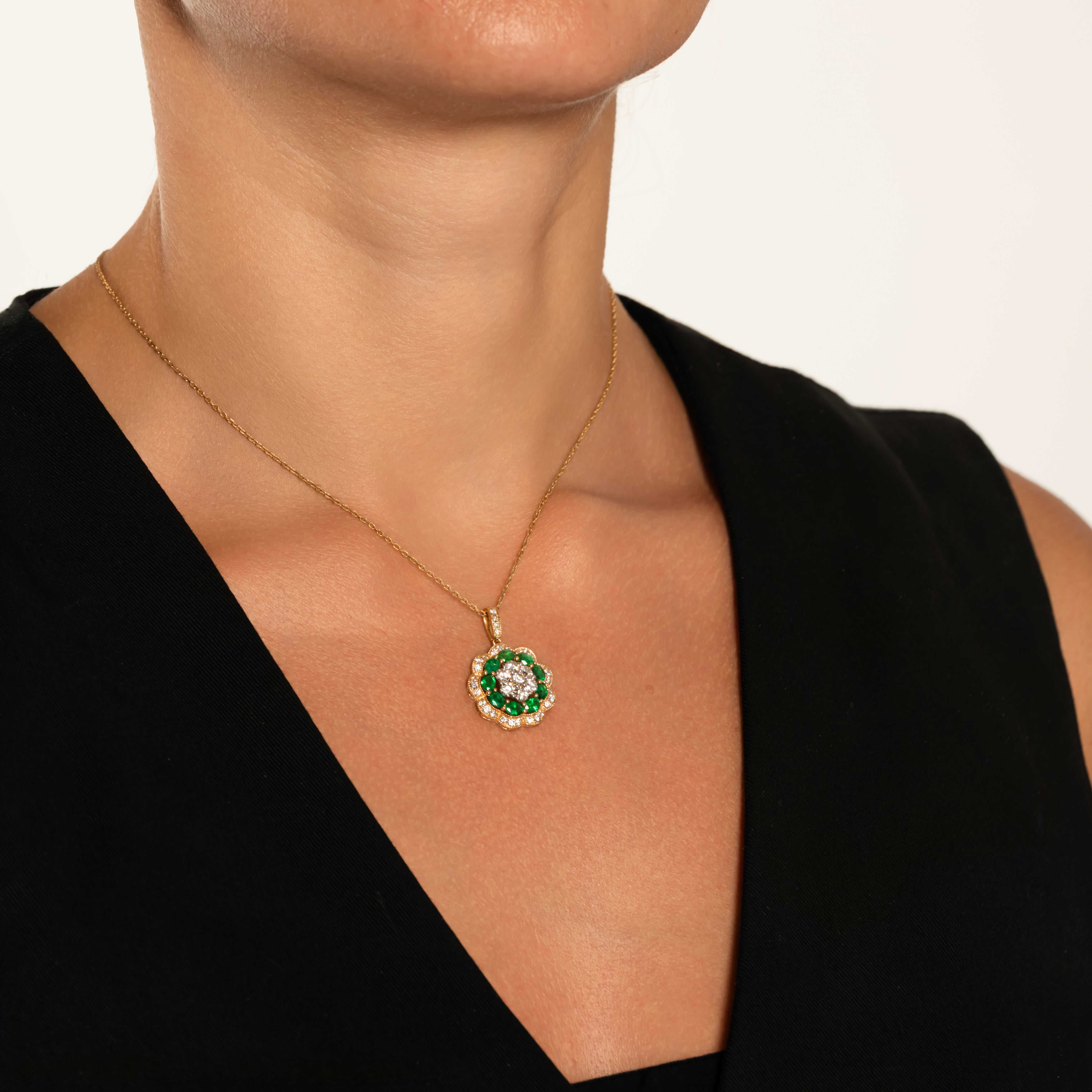 EMERALD PENDANT