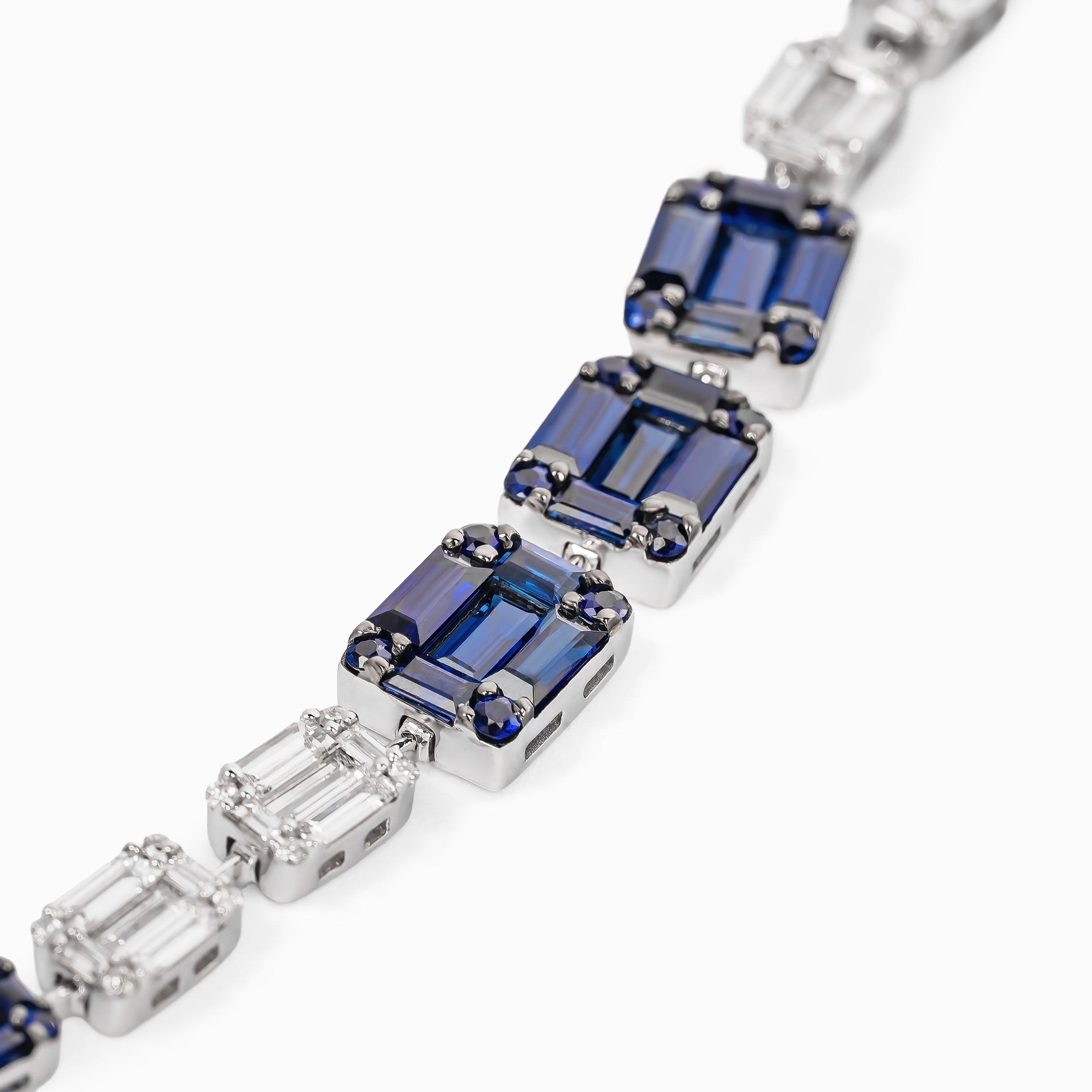 DIAMOND SAPPHIRE BRACELET